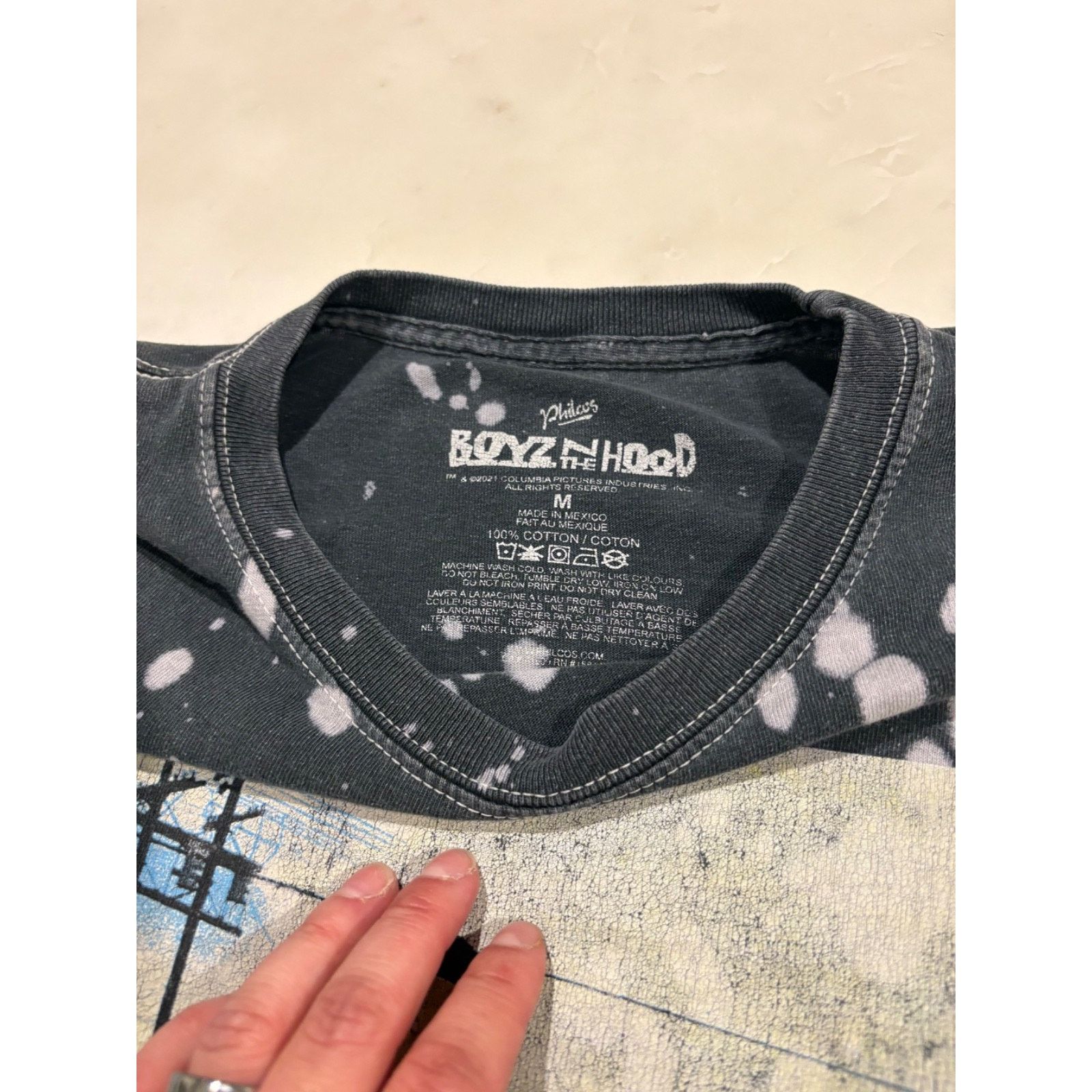Vintage Vintage Boyz N The Hood Ice Cube Tie Dye T-Shirt Medium Size US M / EU 48-50 / 2 - 6 Thumbnail