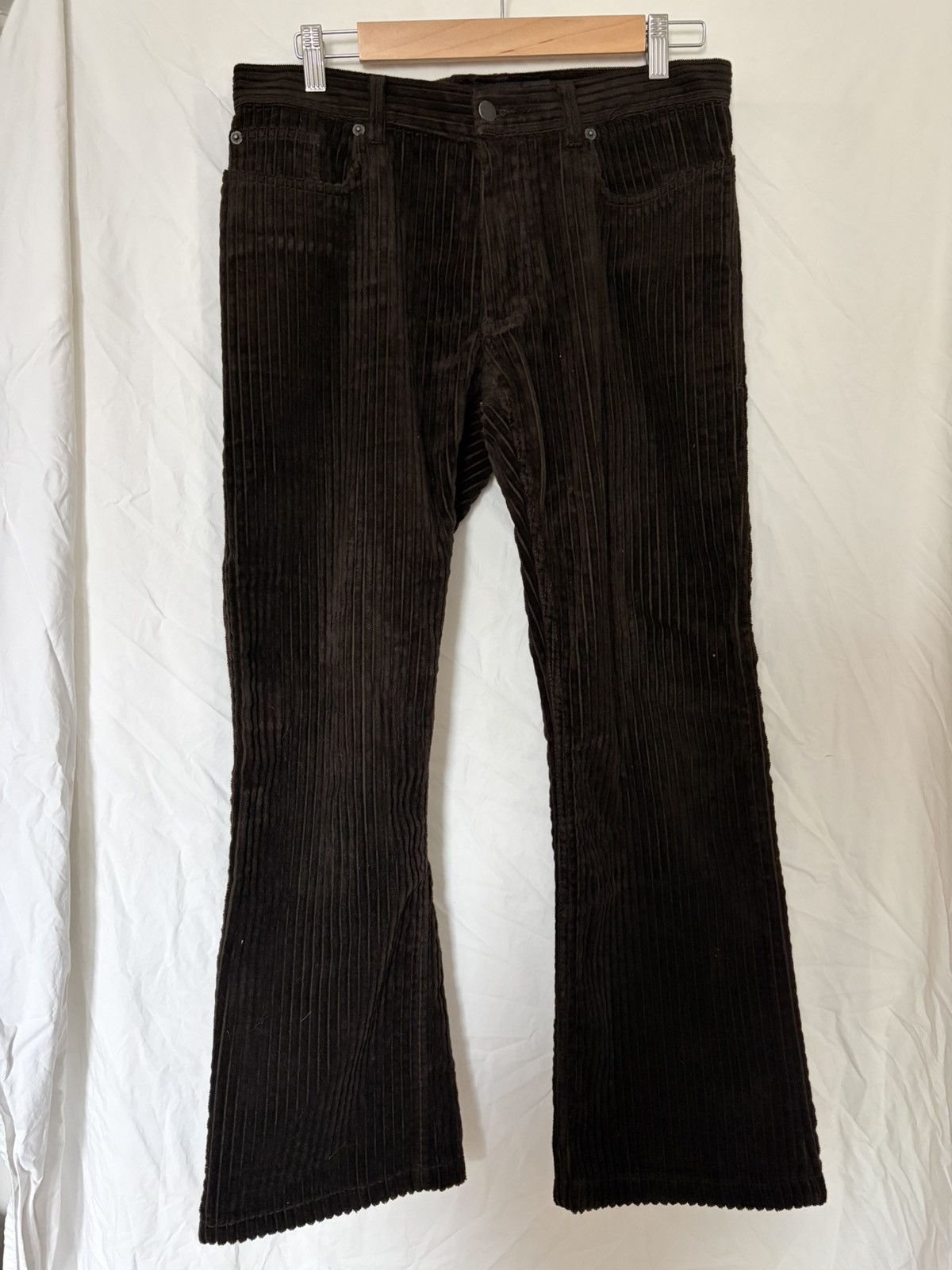 Veronique Branquinho Veronique Branquinho Brown Corduroy Pants Size US 31 - 1 Thumbnail