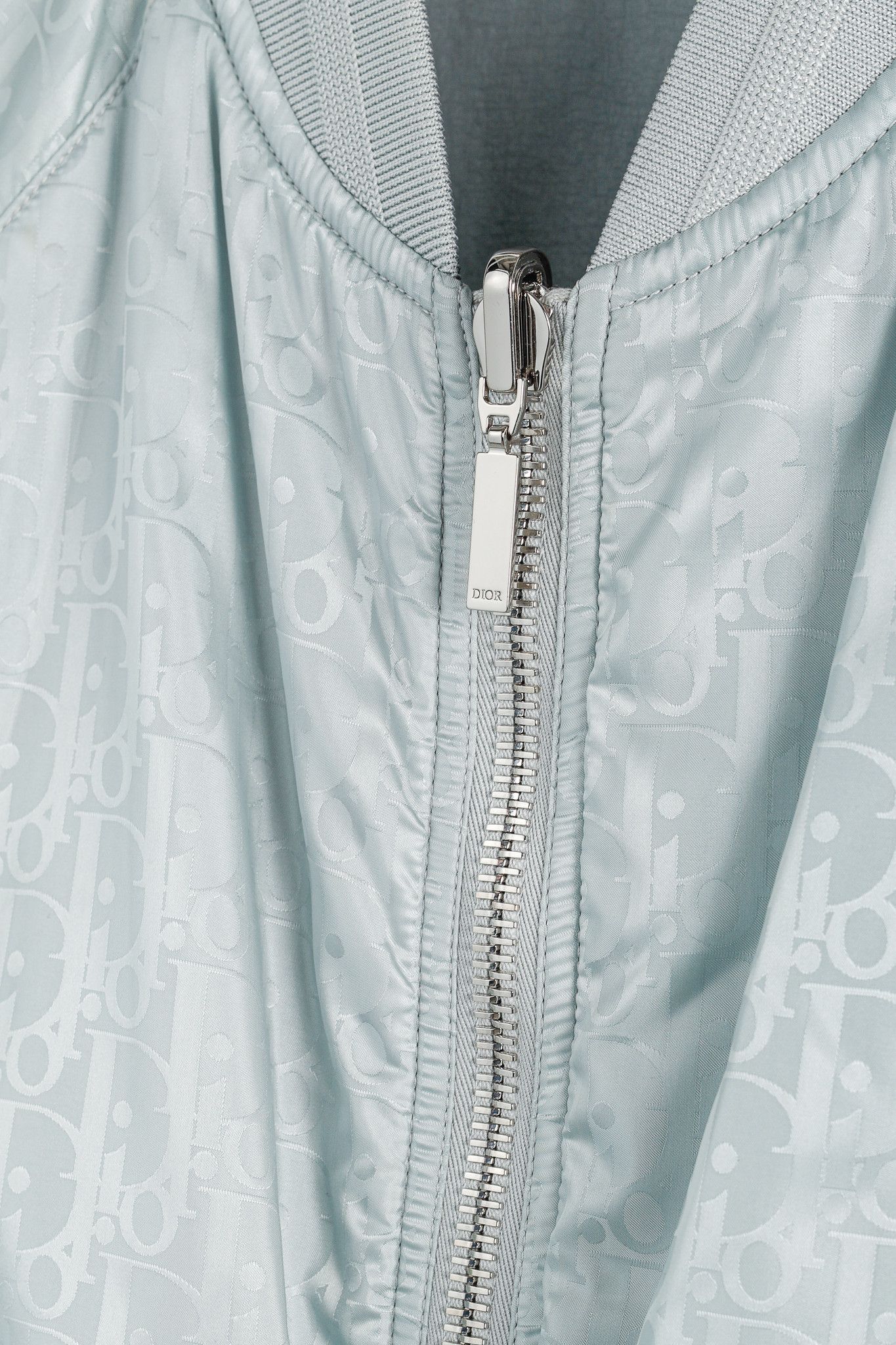 Dior Dior Reversible Gray Oblique Nylon Bomber Jacket Size US XL / EU 56 / 4 - 13 Thumbnail