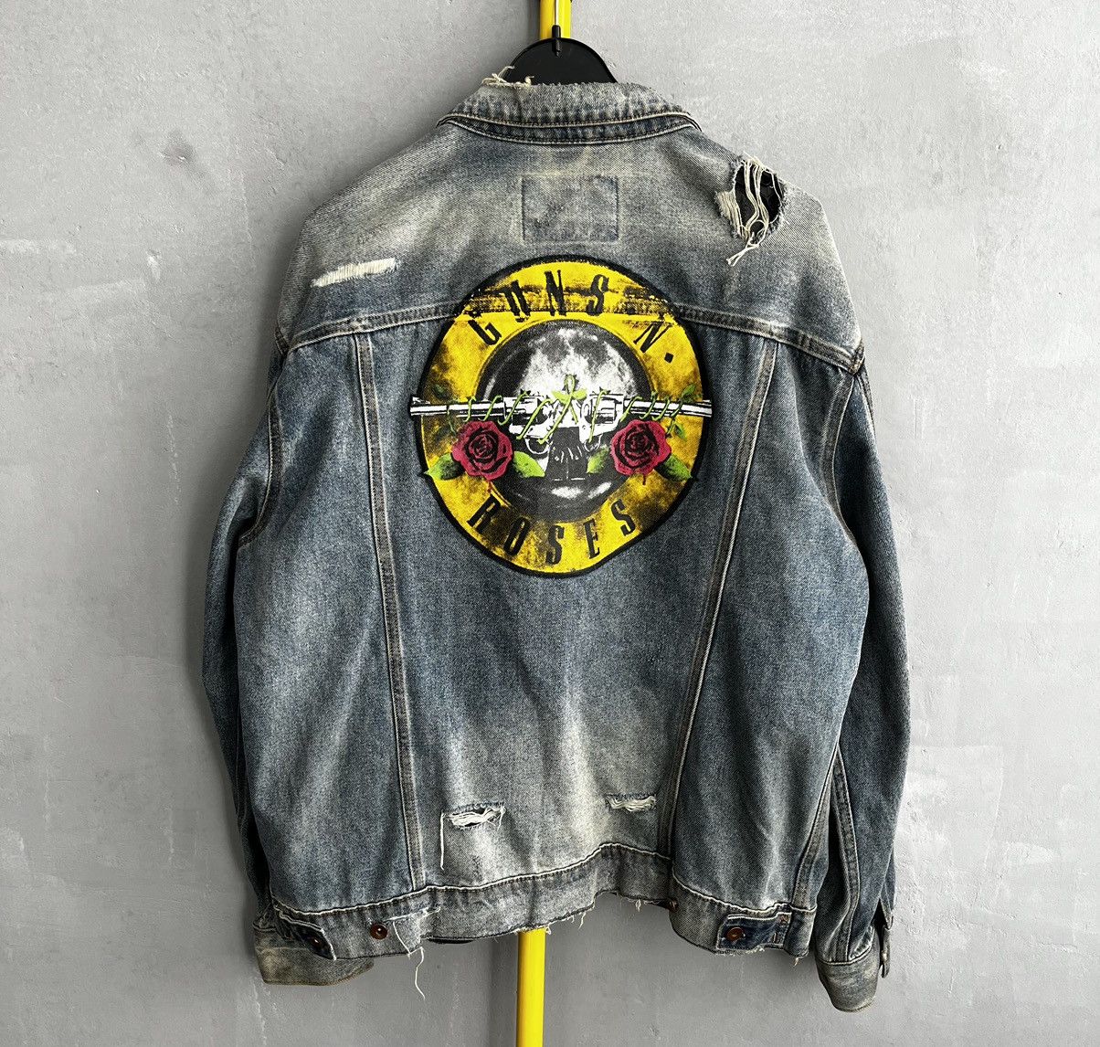 H&m shops guns n roses denim jacket