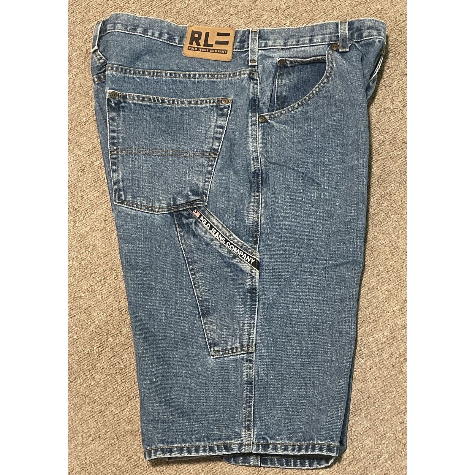 Polo Ralph Lauren Vintage 90s Men’s 34 Polo Jeans Company Ralph Lauren Carpent Size US 34 / EU 50 - 3 Thumbnail