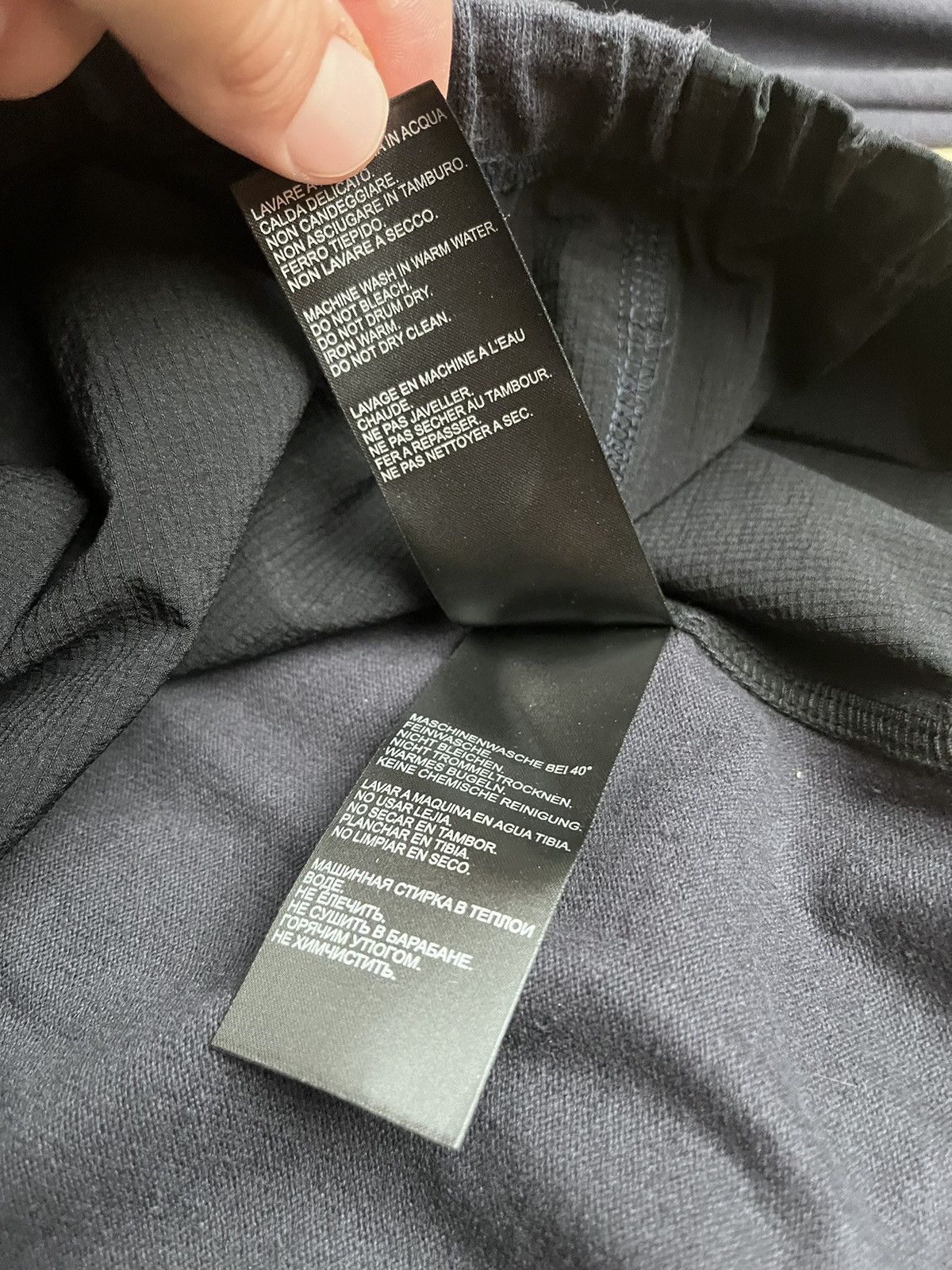 ROA ($345 Retail) ROA Paneled Half-Zip Cotton & Nylon Hoodie Size US S / EU 44-46 / 1 - 7 Thumbnail