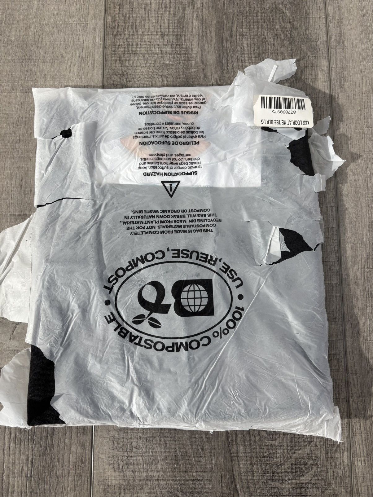Members Only × Revenge XXXTENTACION Look At Me Mugshot Tee Black Large Size US L / EU 52-54 / 3 - 2 Thumbnail