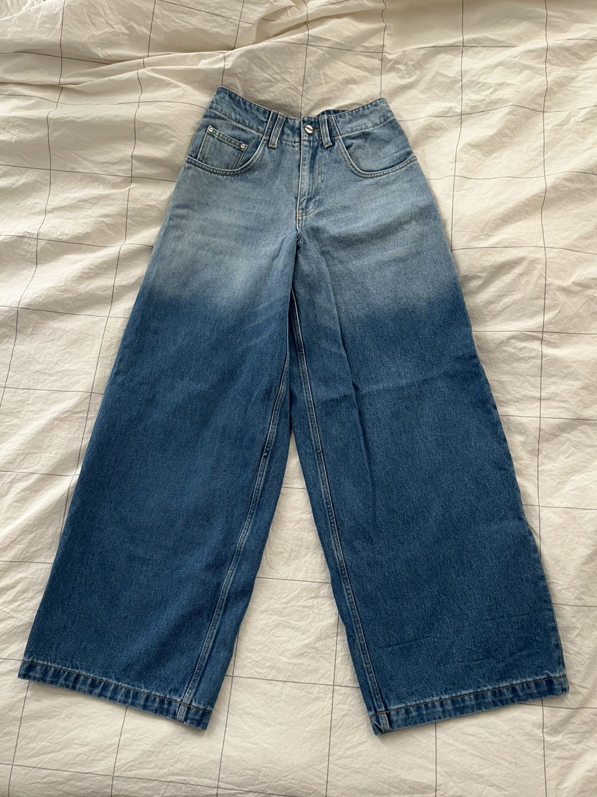 Dion Lee dion lee ombré baggy jeans Size 26" / US 2 / IT 38 - 1 Thumbnail