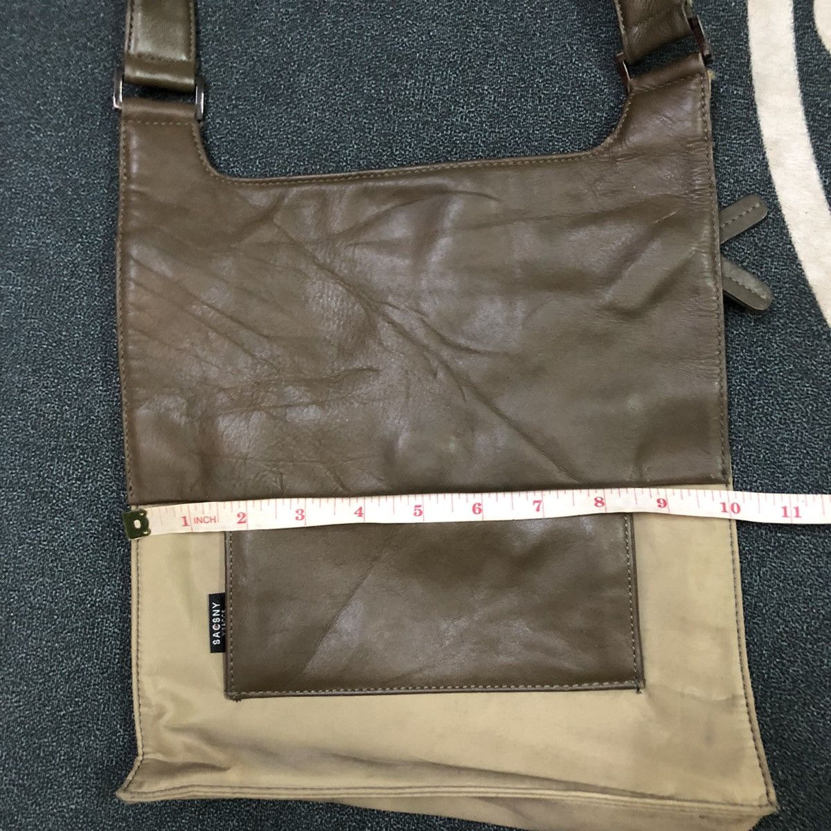 Yohji Yamamoto Yohji Yamamoto Sacsny Ysaccs Sling Bag Size ONE SIZE - 10 Thumbnail