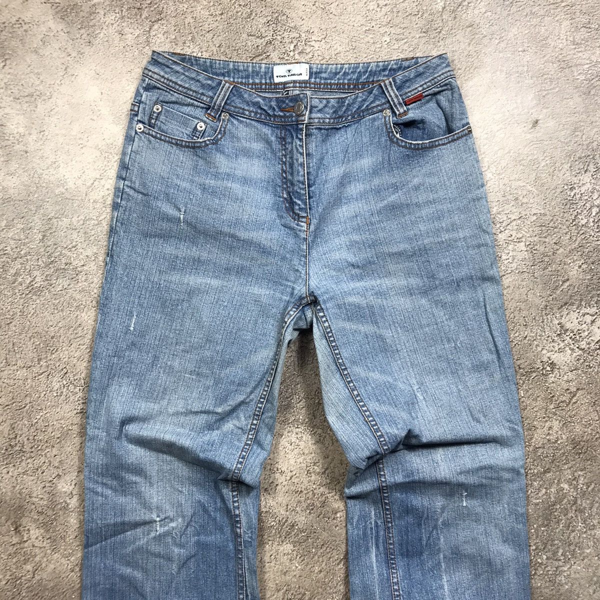 Vintage Vintage 90s Japan Baggy Distressed Thrashed Grunge Jeans 29 Size 29" - 3 Thumbnail