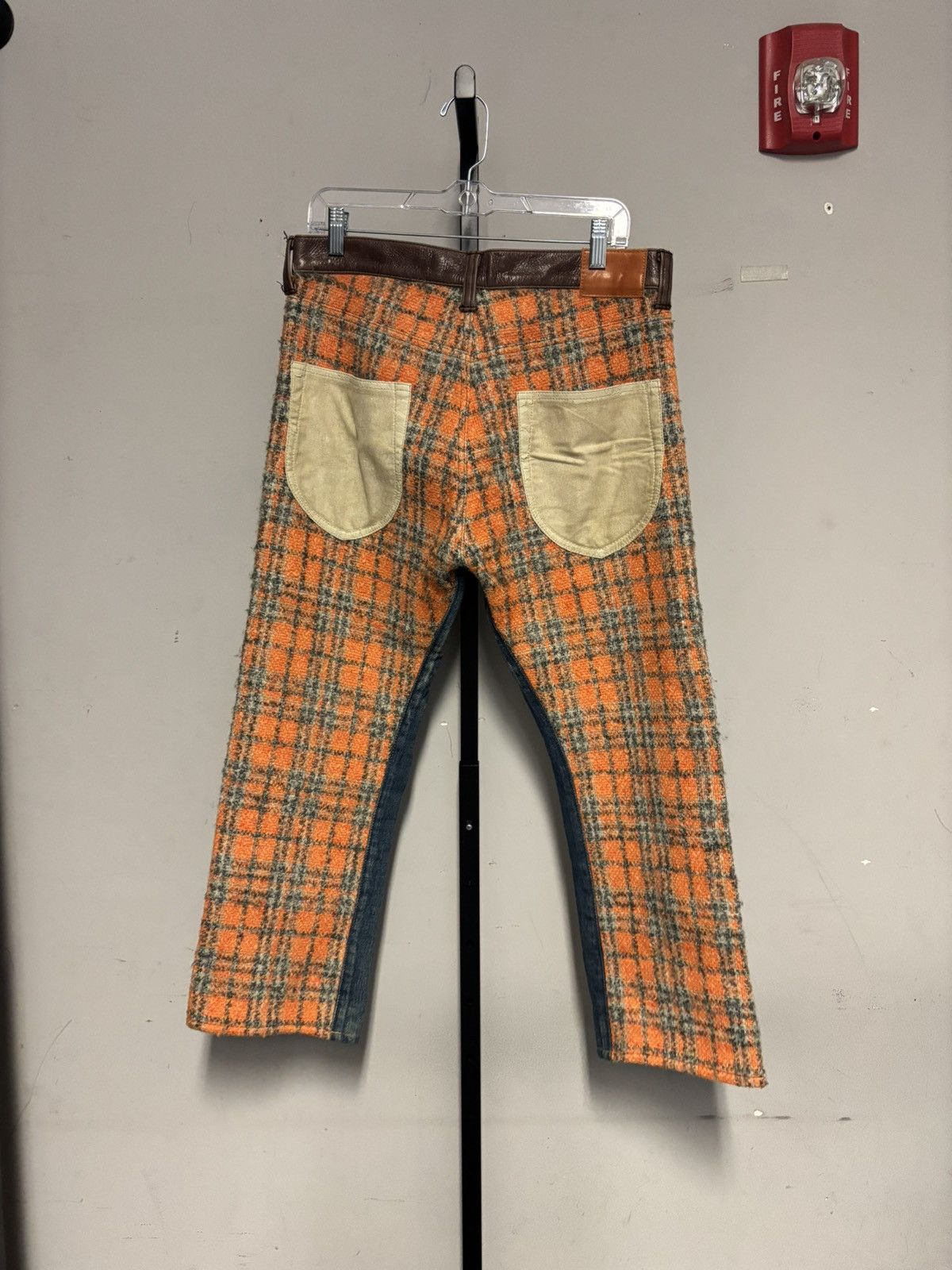 Junya Watanabe Junya Watanabe 2013 Hybrid Denim/Tweed Pants Size 34" / US 12 / IT 48 - 2 Thumbnail