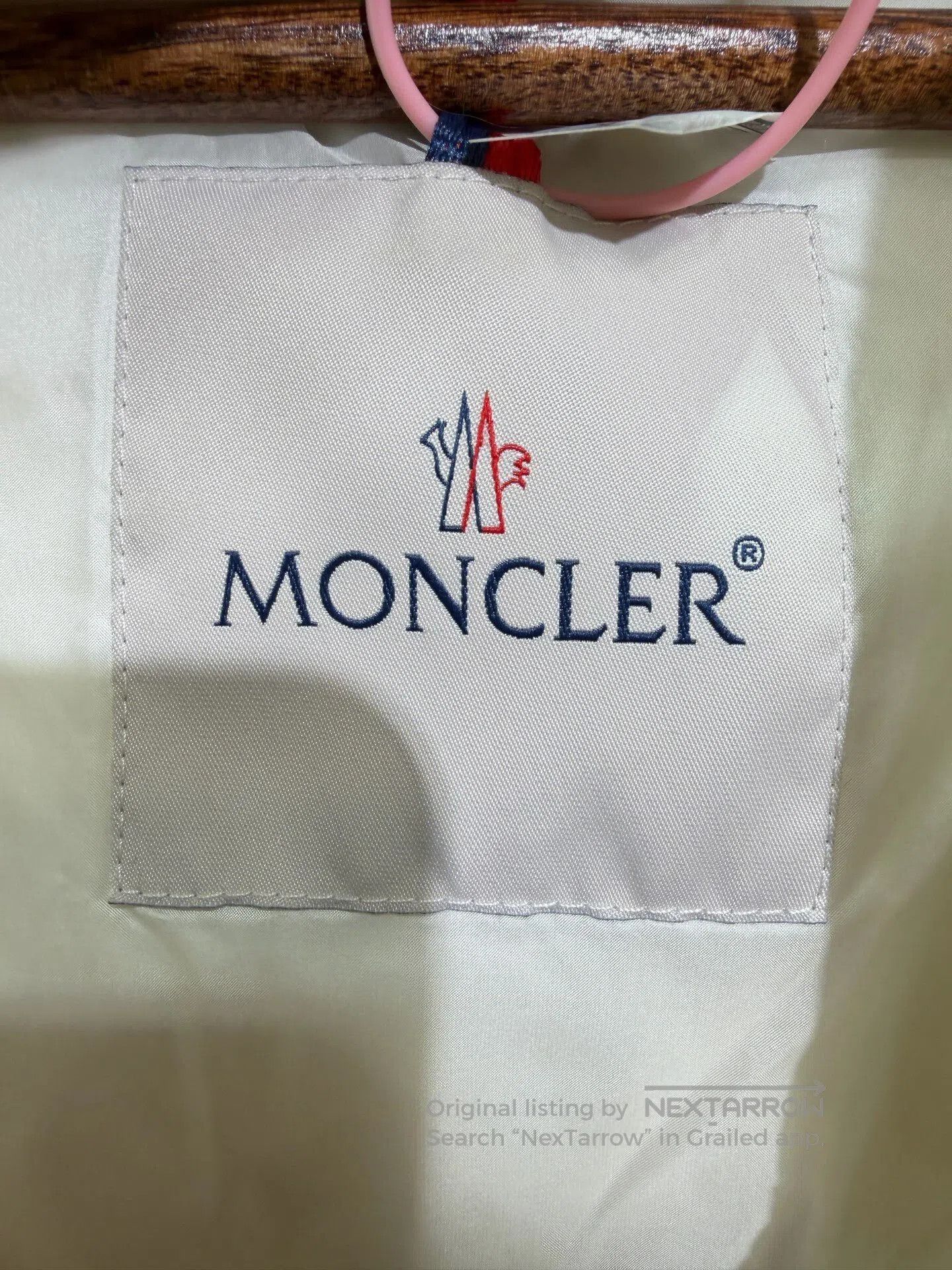 Moncler Moncler White Hooded Down Jacket. Size XXL / US 16-18 / IT 52-54 - 6 Thumbnail