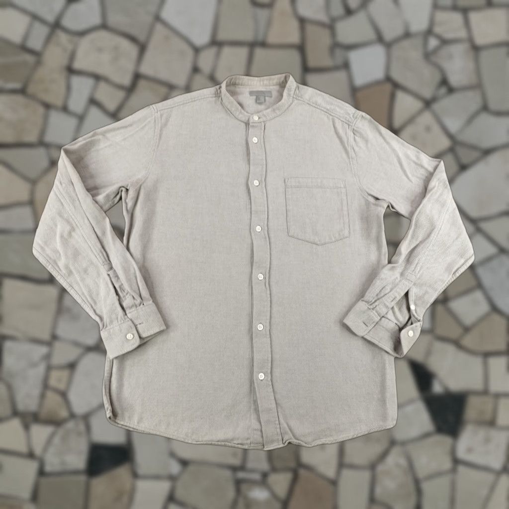 Cos VINTAGE COS Shirt Men's Small Flannel Long Sleeve Button-Up Collared Casual Gray Size US S / EU 44-46 / 1 - 1 Thumbnail