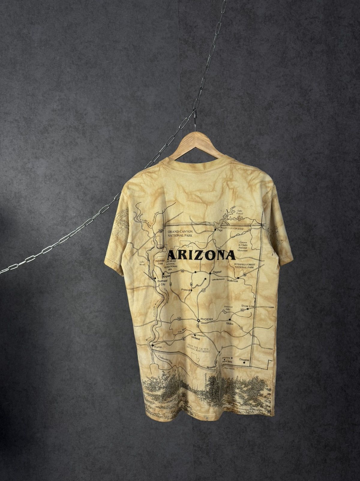 Vintage Arizona USA 1994 vintage art tee Size US L / EU 52-54 / 3 - 6 Thumbnail
