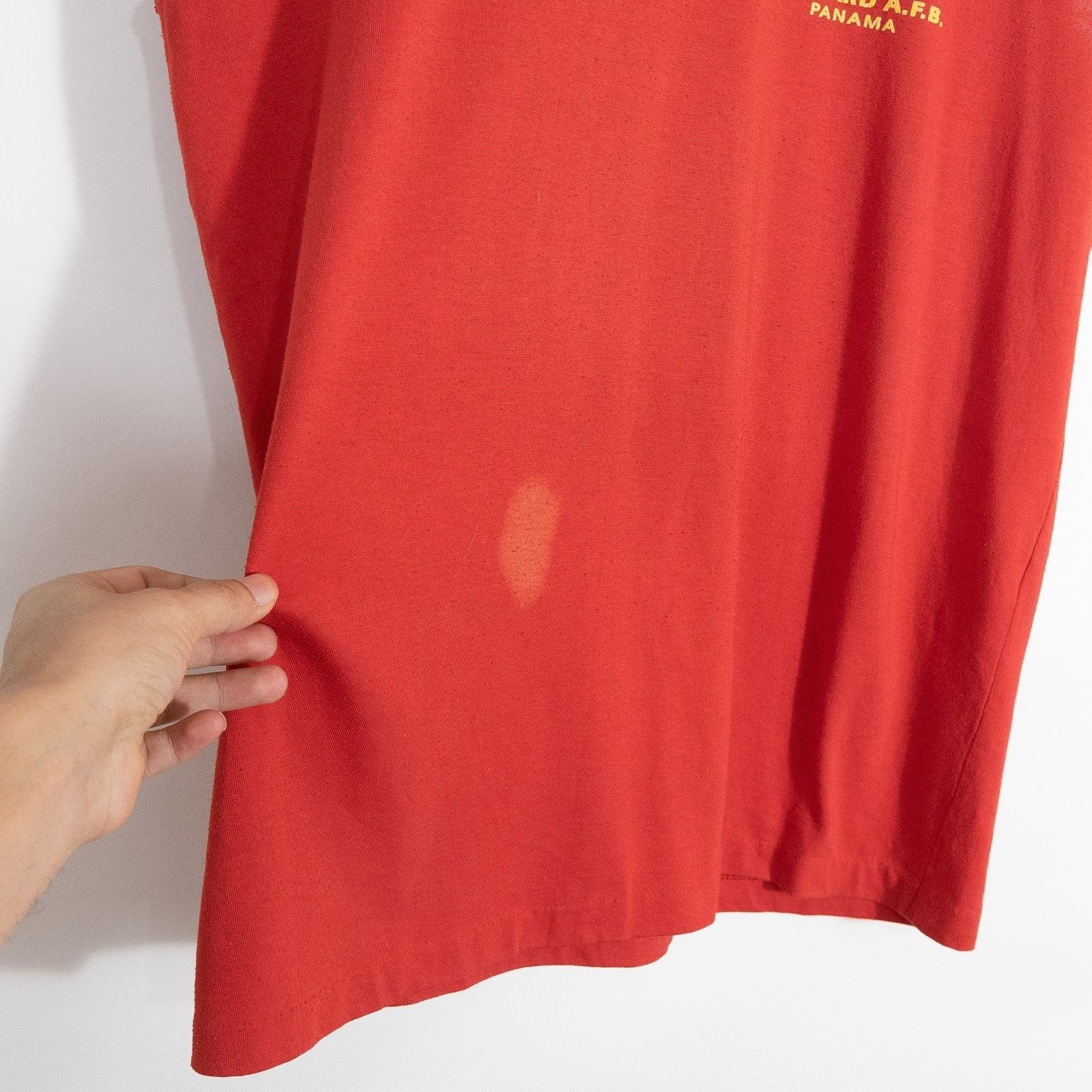 Vintage Vintage 90s Howard Air Force Base T Shirt XL - Distressed Size US XL / EU 56 / 4 - 6 Thumbnail