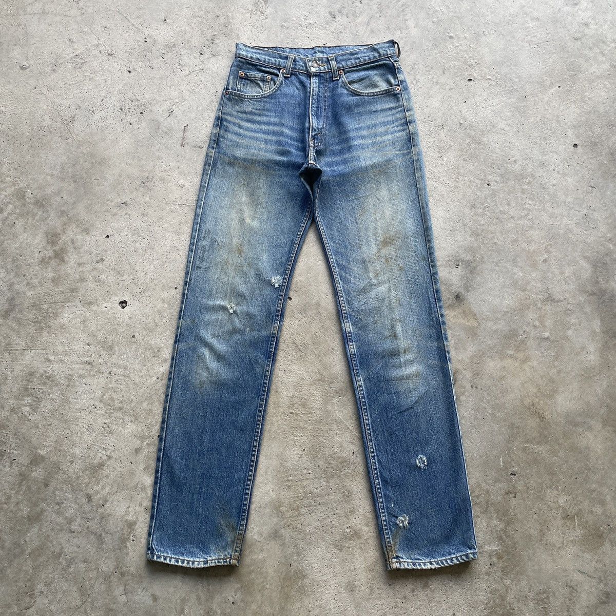 Levi's Vintage Clothing W28 Vintage Levi’s 503 Jeans RUSTY Denim Faded Pants Size US 28 / EU 44 - 1 Thumbnail