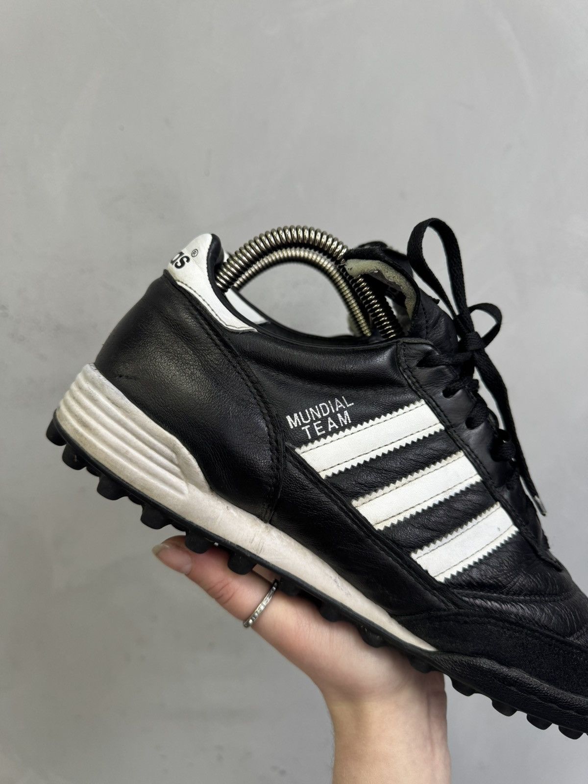 Adidas Vintage Adidas Mundial Soccer Shoes football centipedes Size US 10.5 / EU 43-44 - 4 Thumbnail