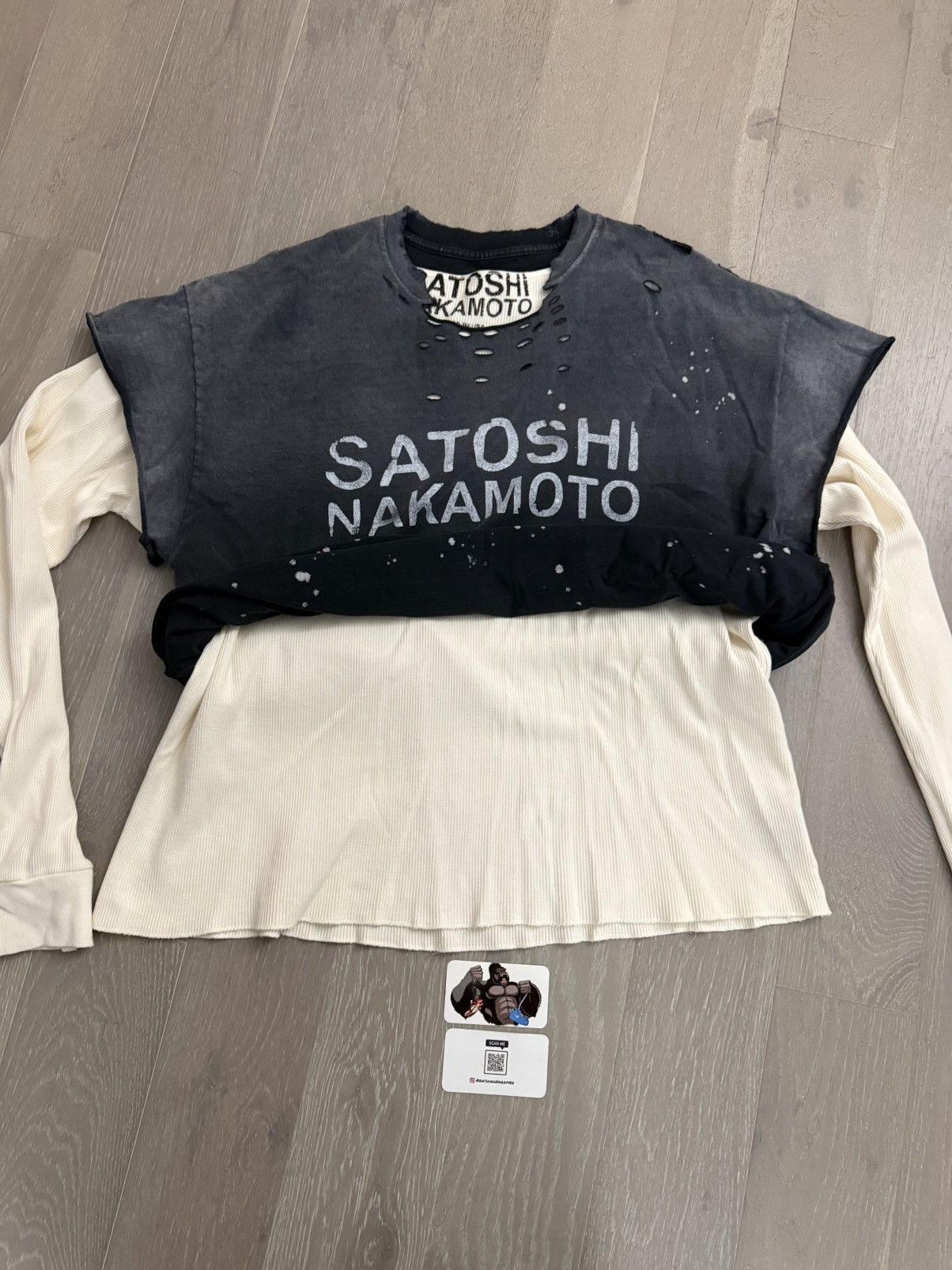 Satoshi Nakamoto SATOSHI NAKAMOTO LUKE T-SHIRT THERMAL Size US XXL / EU 58 / 5 - 5 Thumbnail