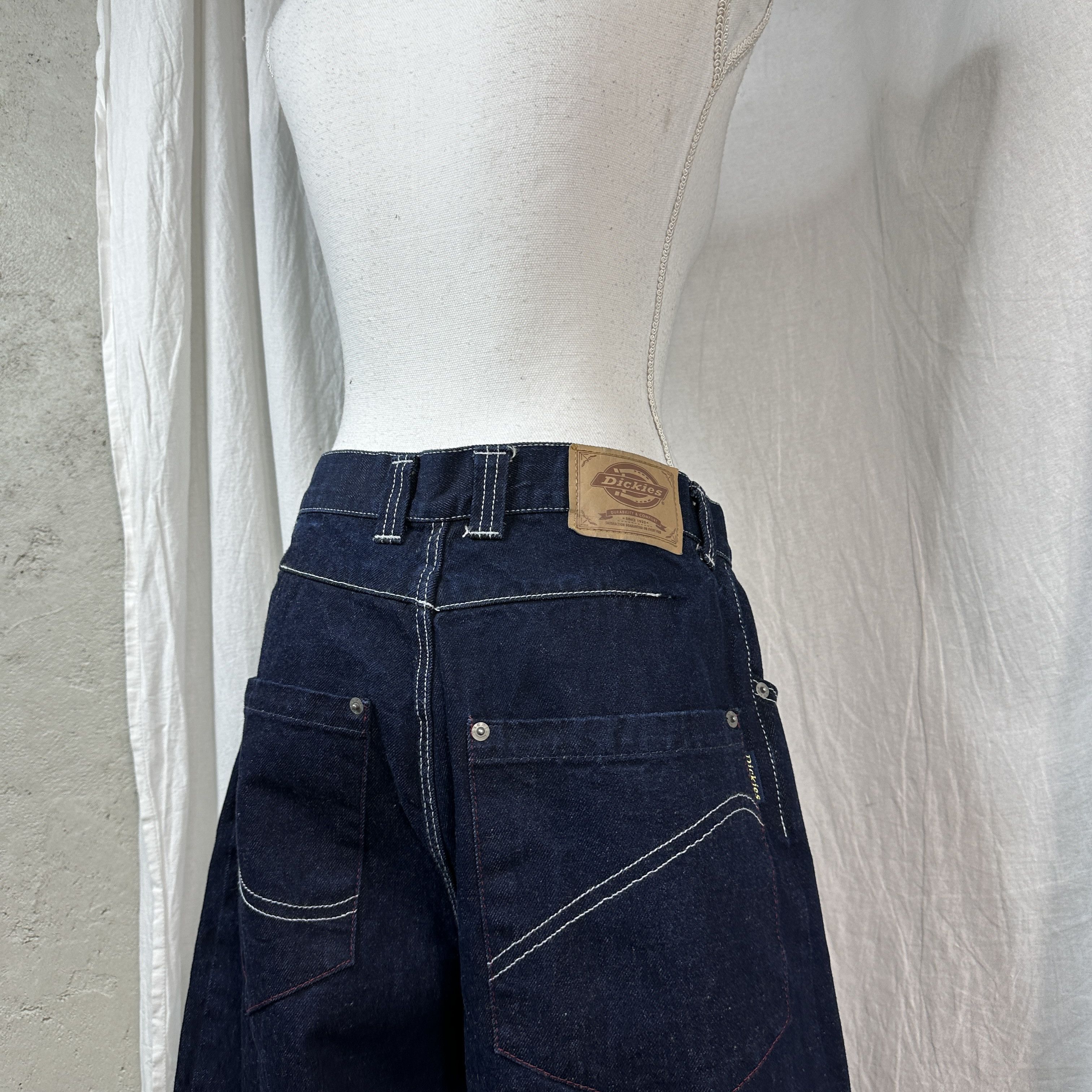 Dickies × Vintage Vintage Dickies Wide Leg Hip-Hop Jeans Size 24" / US 00 / IT 34 - 5 Thumbnail