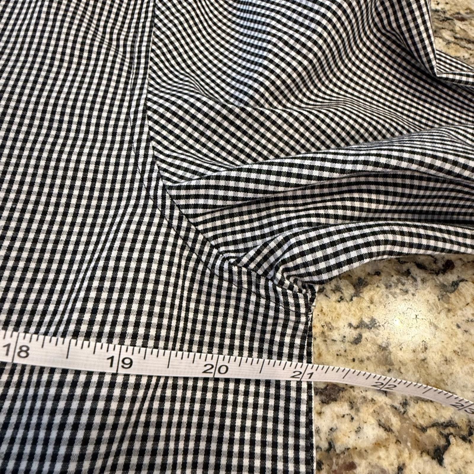 Other Bechamel top black white plaid ABC’s children embroidery M Size M / US 6-8 / IT 42-44 - 9 Thumbnail
