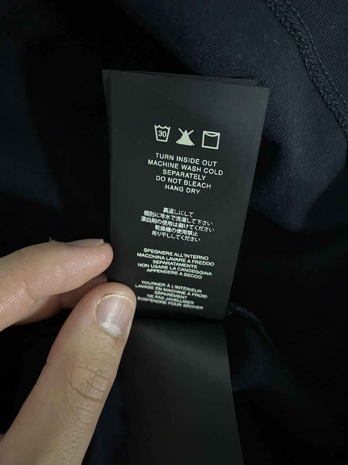 Fear of God Fear of God Eternal Collection Logo-Flocked Tee T-Shirt Size US M / EU 48-50 / 2 - 10 Thumbnail