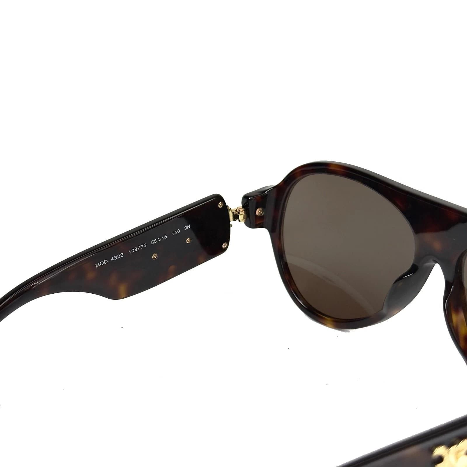 Versace VERSACE VE4323 4323 Rock Icon Baroque Aviator Sunglasses Size ONE SIZE - 2 Thumbnail