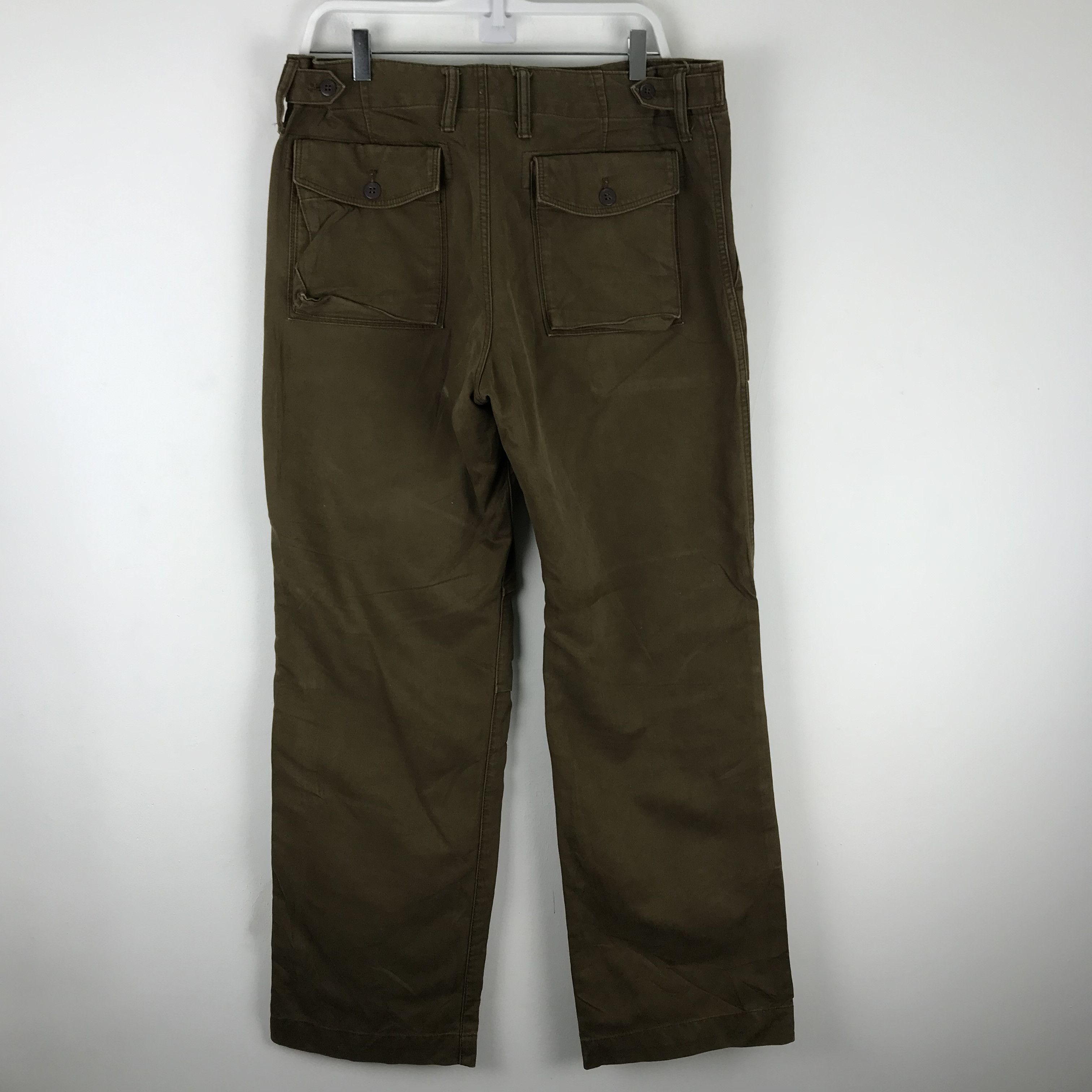 Gap X252 VTG 90s GAP WORKWEAR BAKER PANTS Size US 34 / EU 50 - 1 Thumbnail