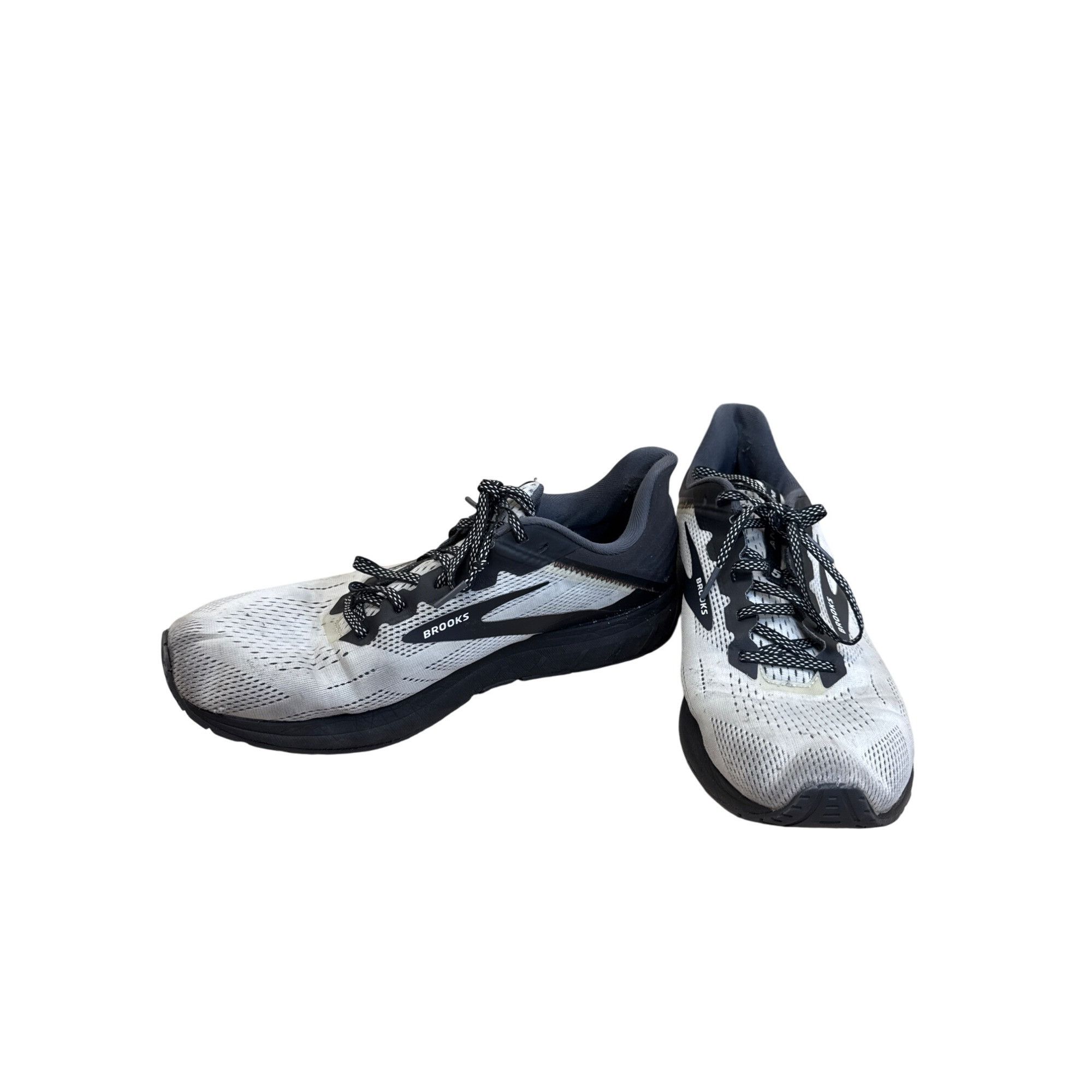 Brooks Brooks Anthem 5 Mens Gray/Black Running Shoes Sneakers Size Size US 11 / EU 44 - 2 Thumbnail