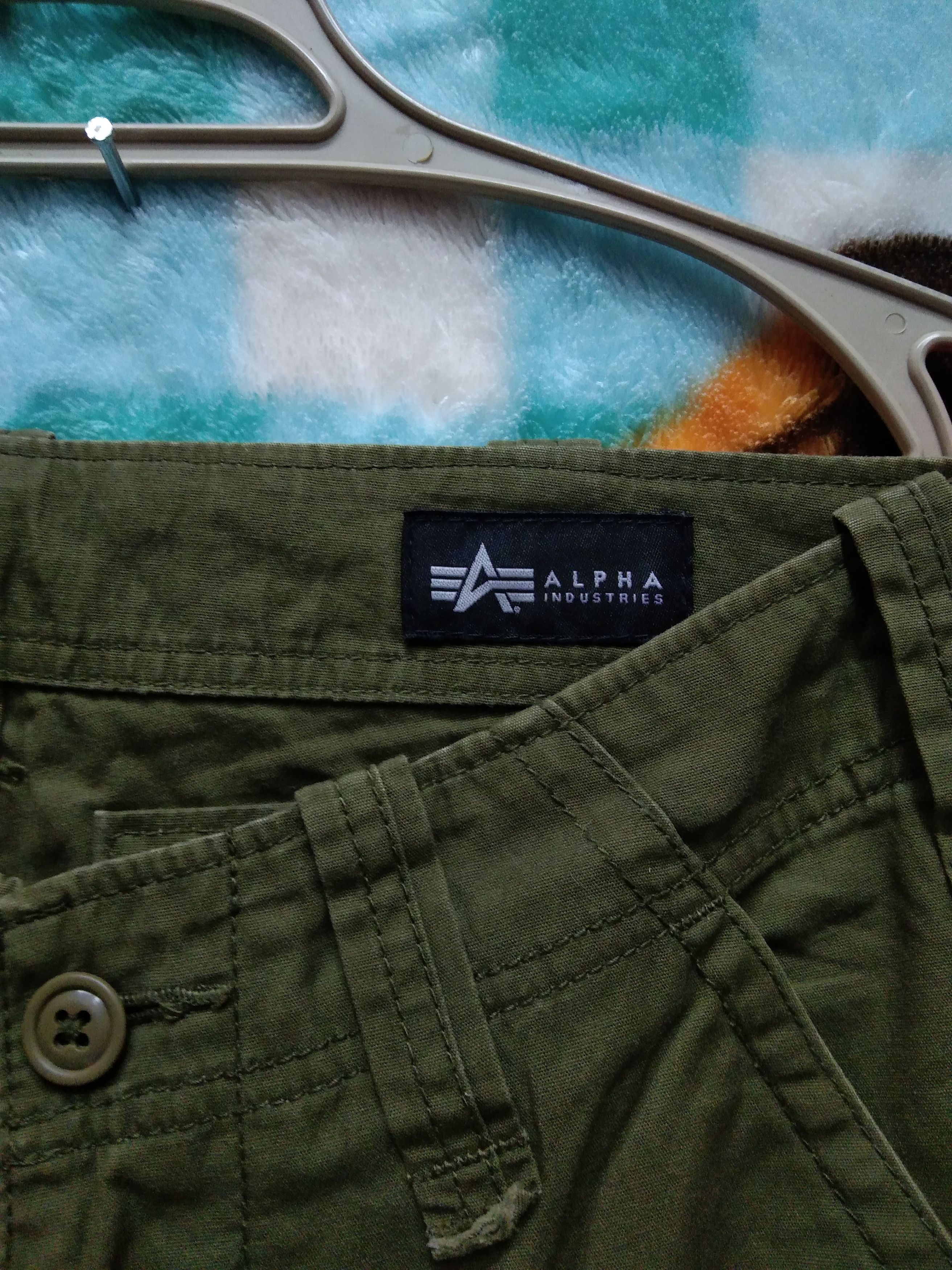 Alpha Industries VINTAGE ALPHA INDUSTRIES 8 POCKETS CARGO PANT. Size US 30 / EU 46 - 13 Thumbnail
