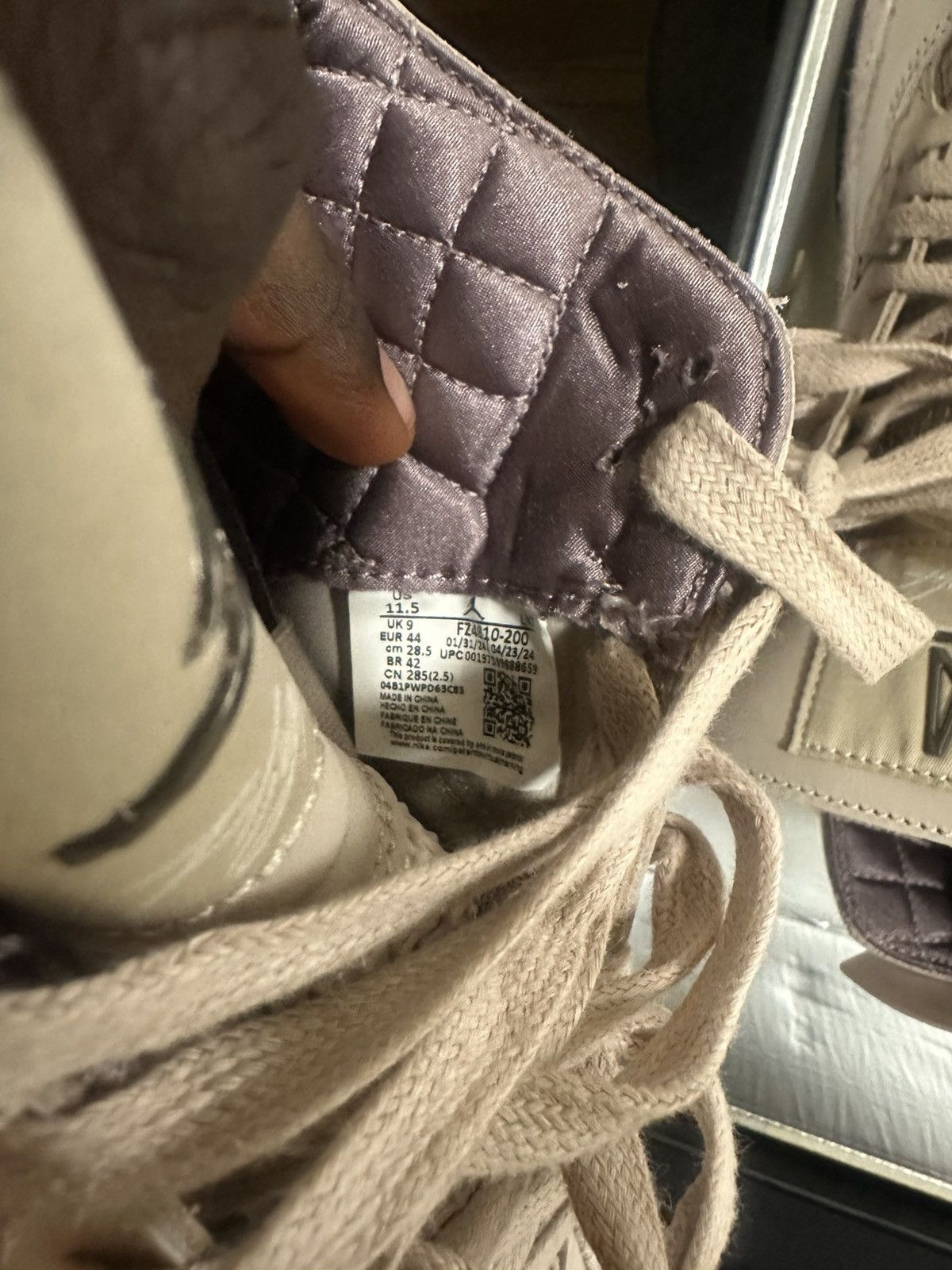 A Ma Maniere × Jordan Brand Wmns Jordan 4 a ma maniere Size US 11.5 / IT 41.5 - 7 Thumbnail
