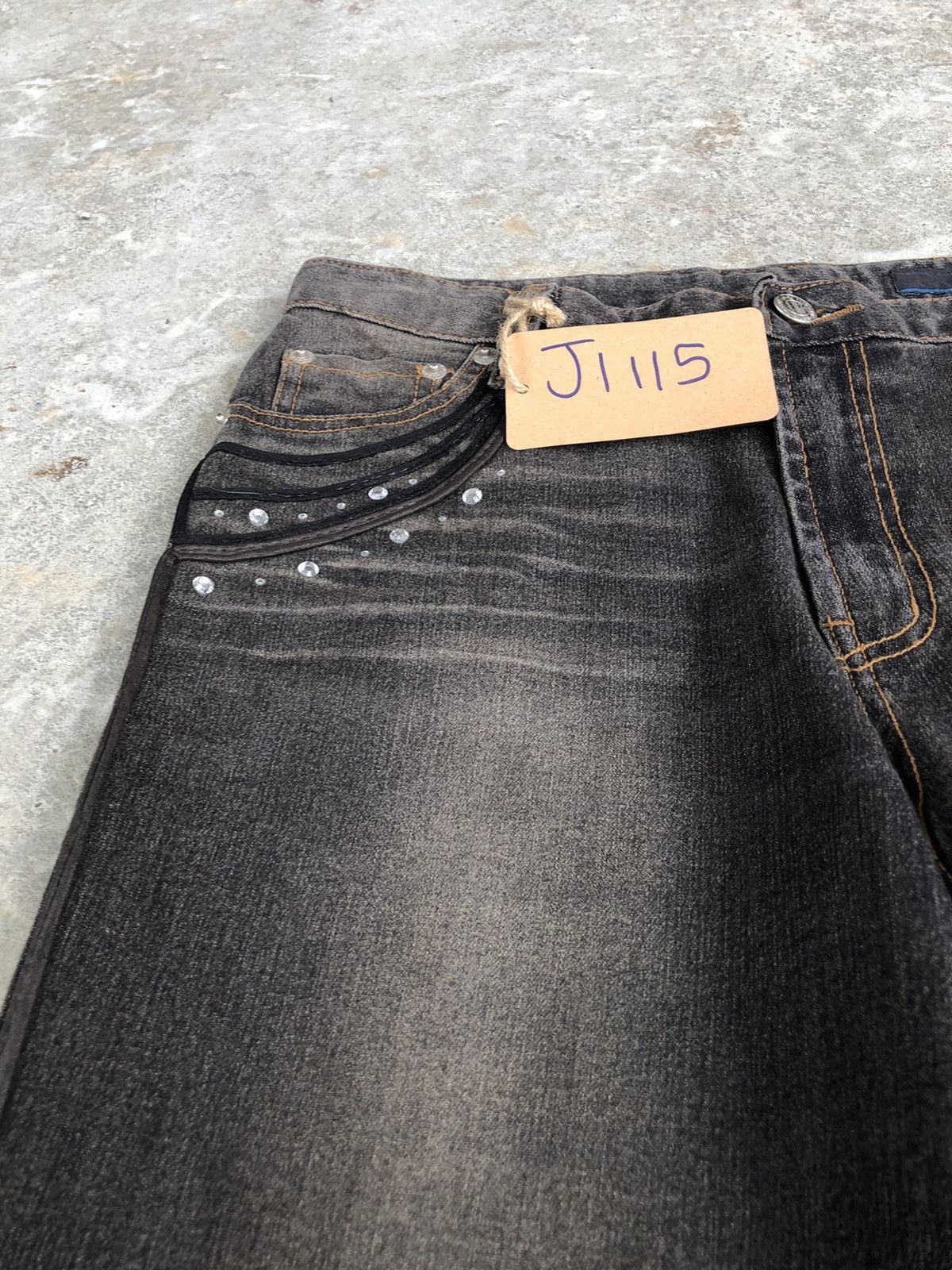 If Six Was Nine Japanese Blue jam Flared Jeans Distressed Jeans Size US 30 / EU 46 - 13 Thumbnail