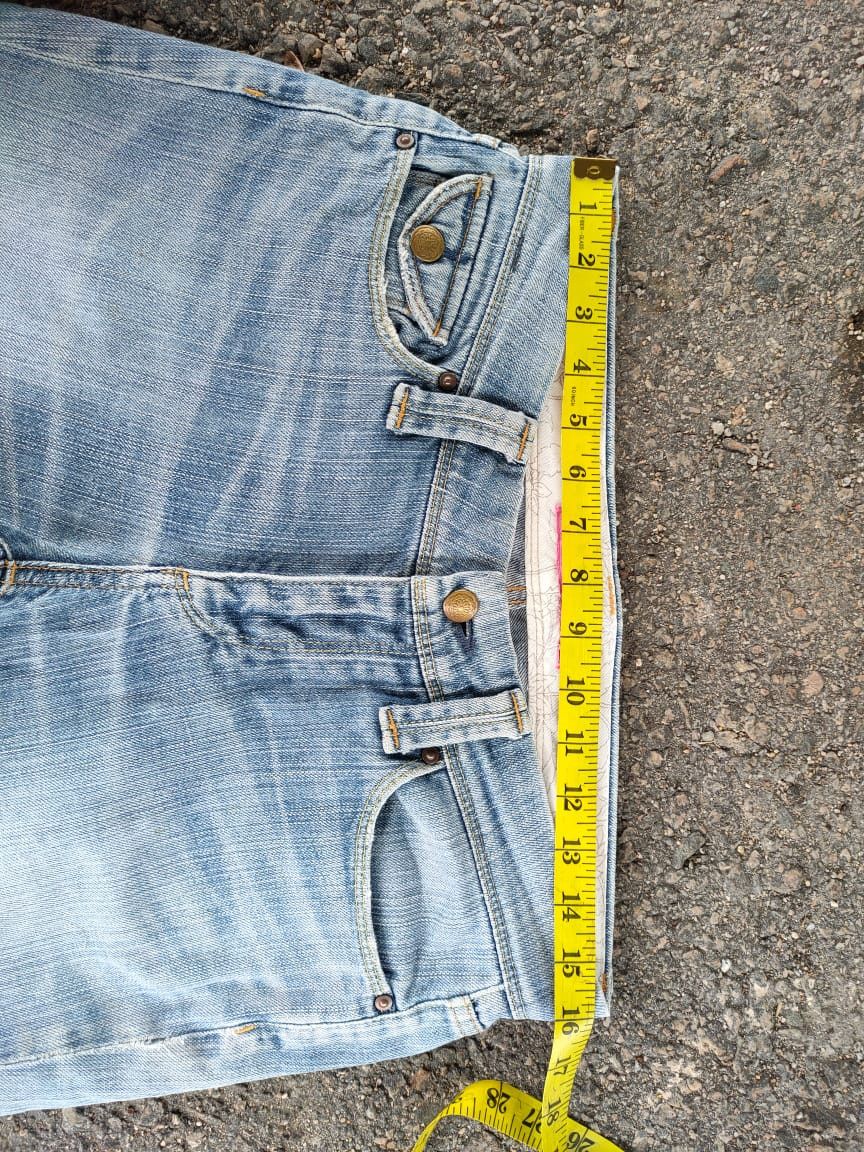 Japanese Brand FLARE VINTAGE STYLE UP BOOTCUT FADED JEANS DENIM PANTS Size US 32 / EU 48 - 7 Thumbnail