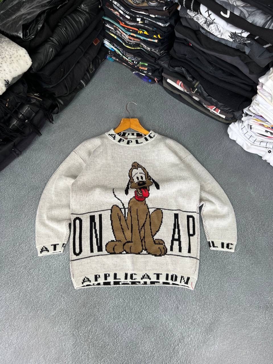 Disney Avant Garde Disney Snoopy Vintage Knit Sweater Size US M / EU 48-50 / 2 - 1 Thumbnail