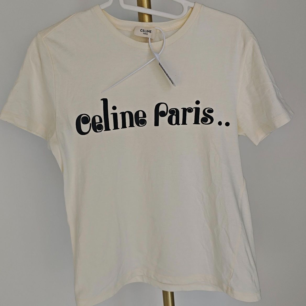 Celine Celine Logo Print T-Shirt Size S Size S / US 4 / IT 40 - 1 Thumbnail
