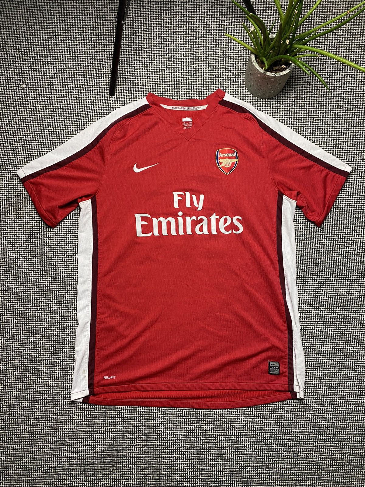 Nike × Vintage Arsenal Nike vintage soccer jersey y2k Size US XL / EU 56 / 4 - 2 Thumbnail