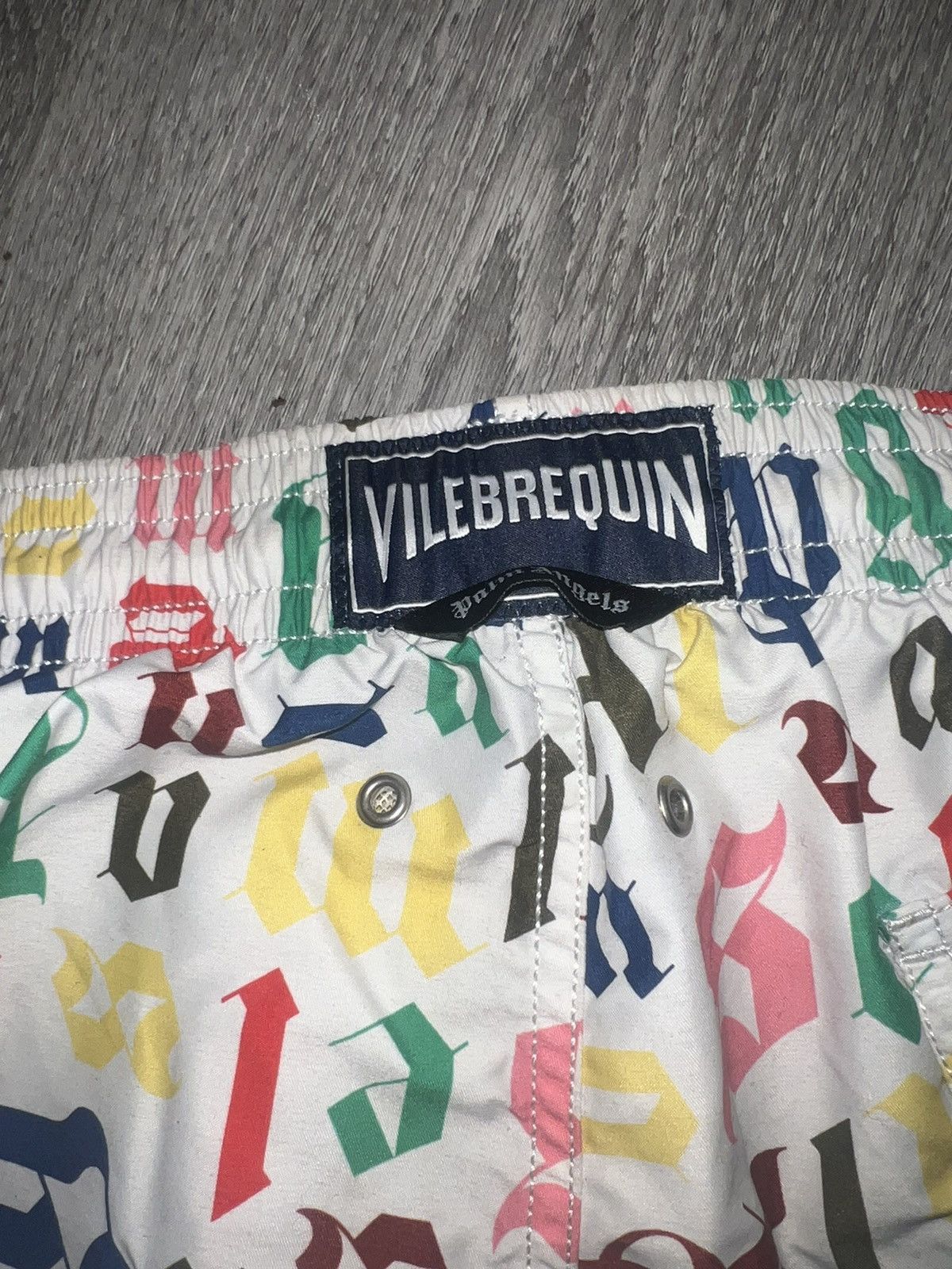 Palm Angels Palm Angels Monogram swim trunks Size US 30 / EU 46 - 4 Thumbnail
