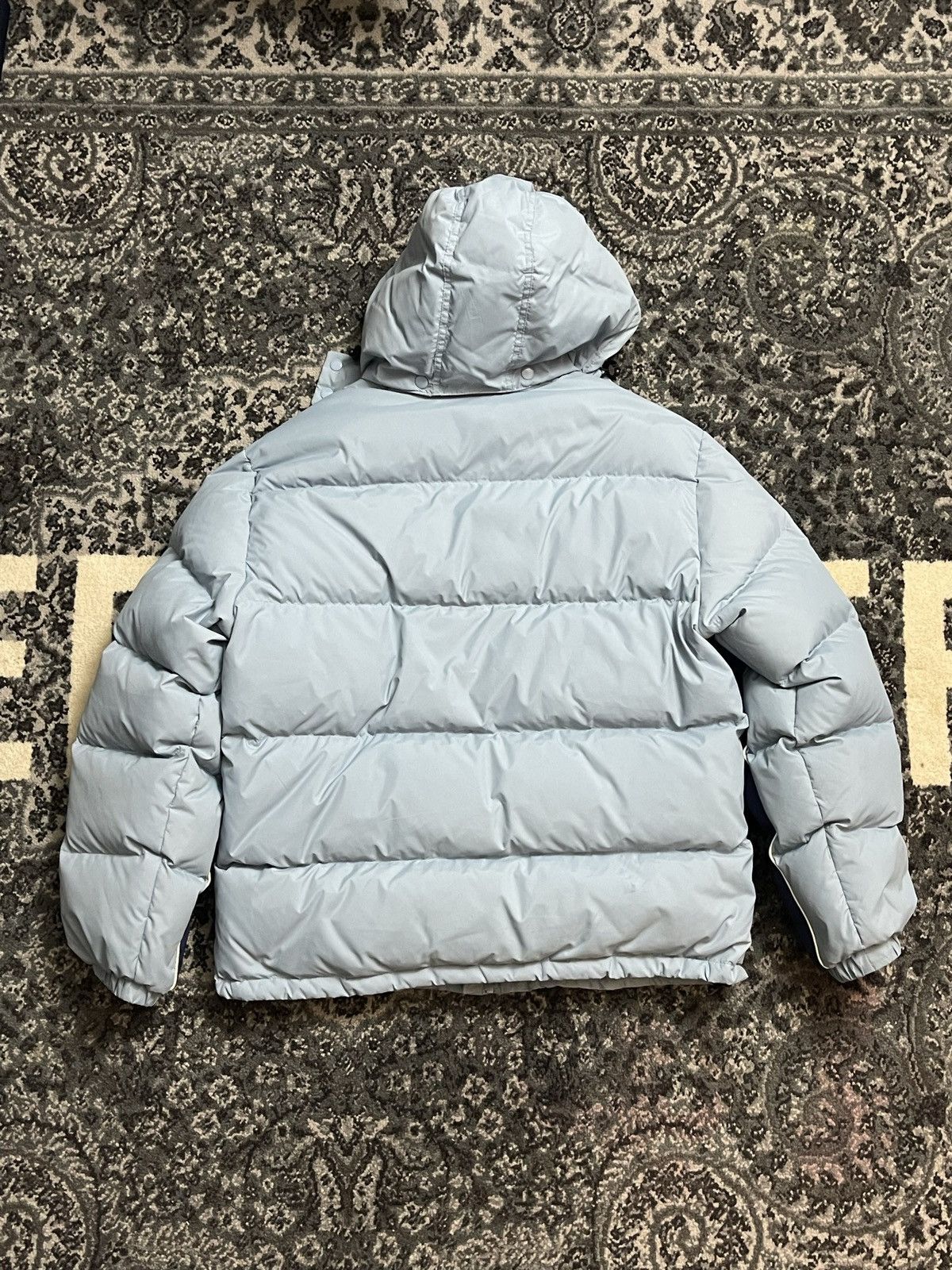 Supreme Supreme Stripe Panel Down Jacket Blue Size L Size US L / EU 52-54 / 3 - 3 Thumbnail