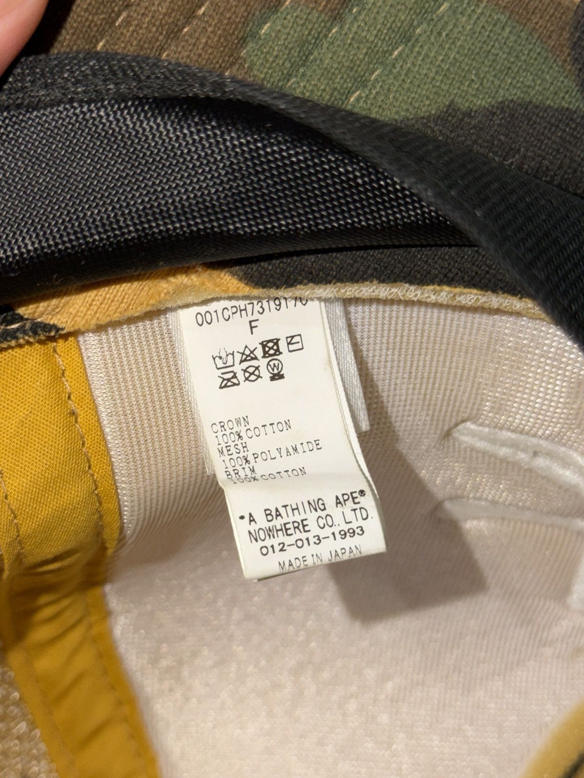 Bape × Stussy SS22 Trucker Cap Size ONE SIZE - 6 Thumbnail