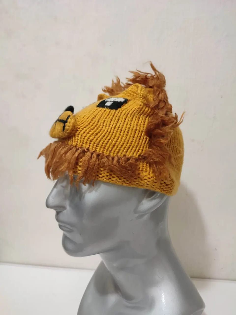Japanese Brand Andes Gift Lion Cartoon Character Beanie Hats Size ONE SIZE - 5 Thumbnail