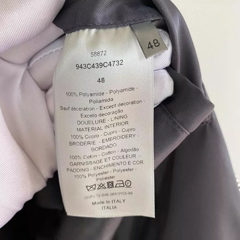 Dior Dior Dark gray men's jacket Size US M / EU 48-50 / 2 - 7 Thumbnail