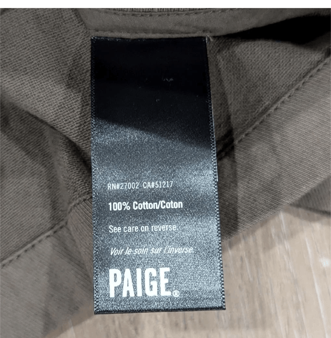 Paige PAIGE "Descanso" Ombre Zip Jacket White/French Press Medium Size US M / EU 48-50 / 2 - 6 Thumbnail