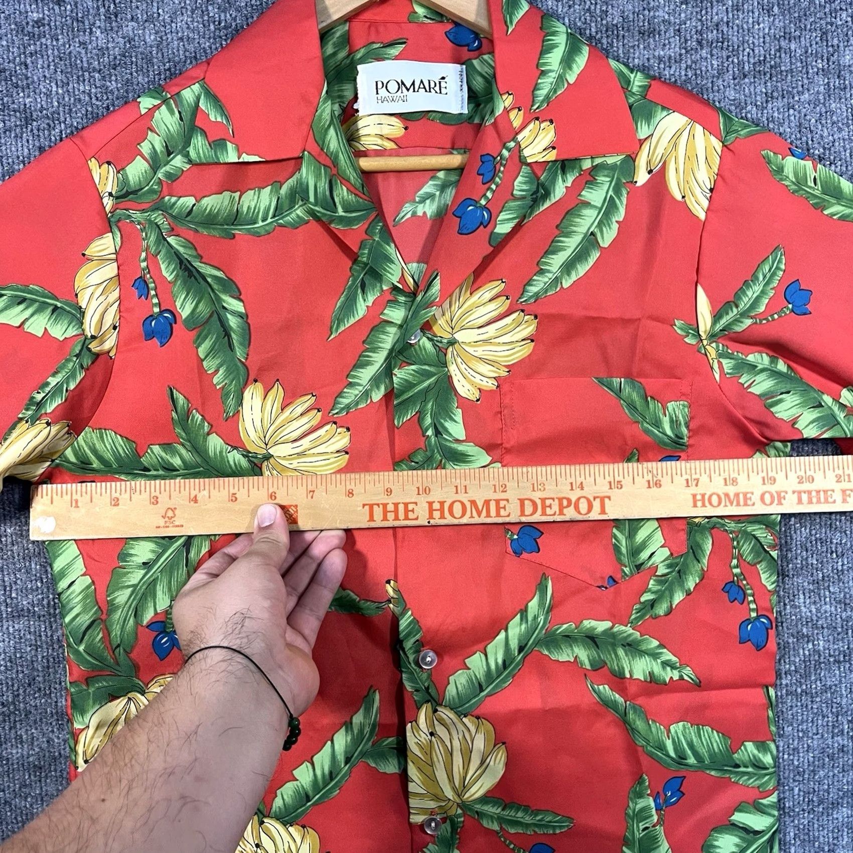 Vintage VINTAGE Pomare Hawaii Shirt Mens M Banana Floral Button Up Aloha 80s Camp Size US M / EU 48-50 / 2 - 3 Thumbnail