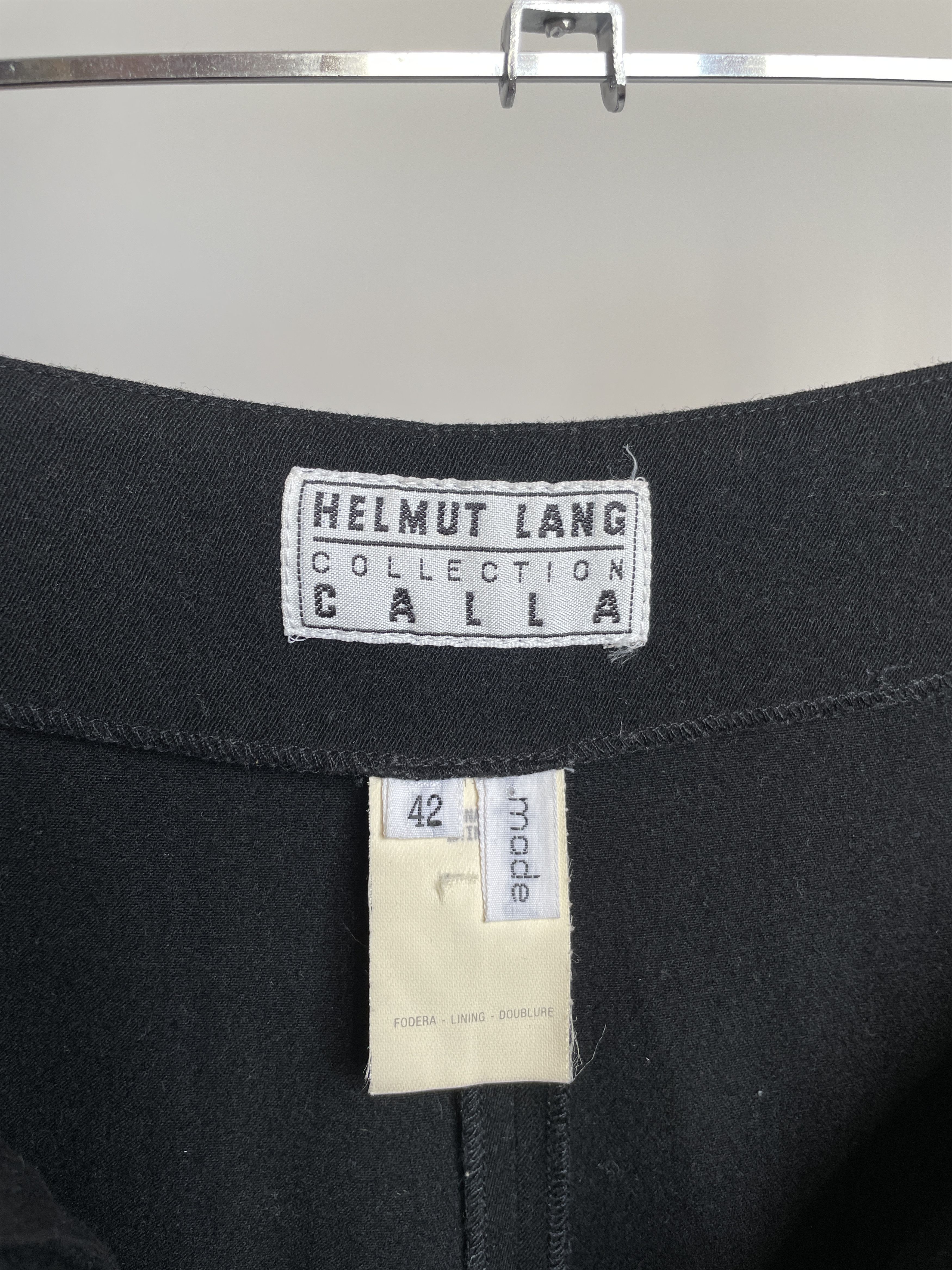 Helmut Lang Helmut Lang Collection Calla 80s Womens Pleated Shorts Skirt Size 28" / US 6 / IT 42 - 8 Thumbnail