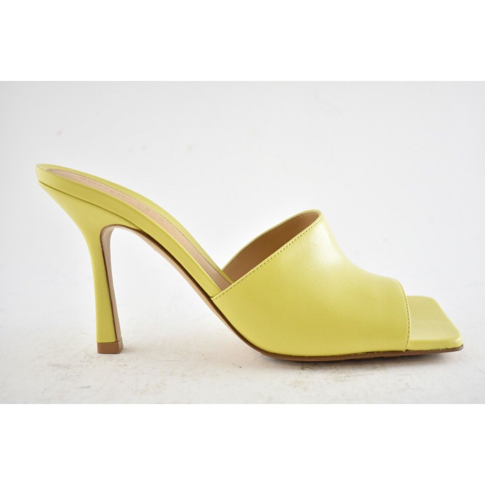 Bottega Veneta Stretch Square Toe Pear Leather Sandal Backless Heel Pump 38 Size US 8 / IT 38 - 2 Thumbnail