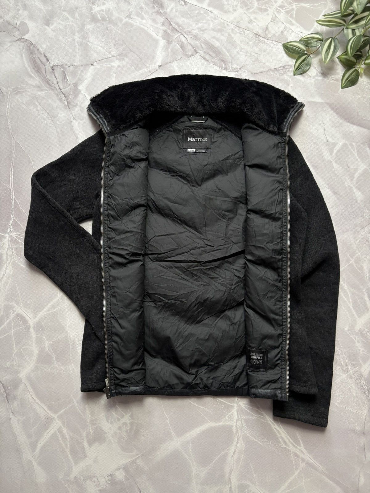 Marmot Marmot Thea Hybrid Puffer Jacket 700 Down Faux Fur Womens S Size S / US 4 / IT 40 - 10 Thumbnail