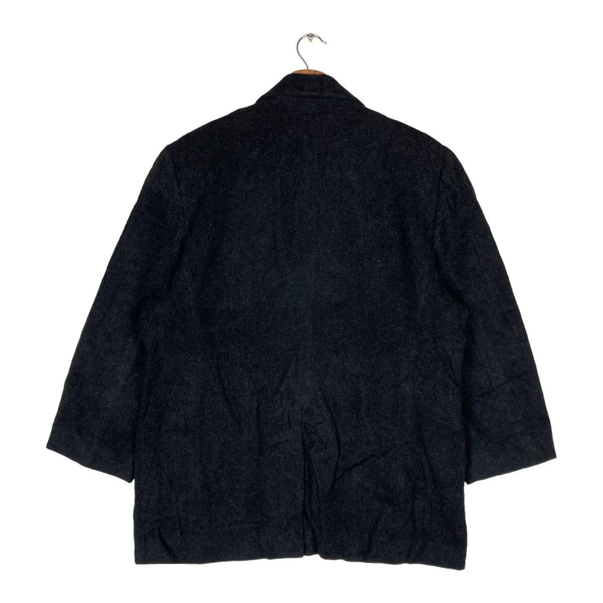 Vintage Vintage Autre Chose Paris Flat Button Coat Blazer Wool Size XXS / US 00 / IT 34 - 5 Thumbnail