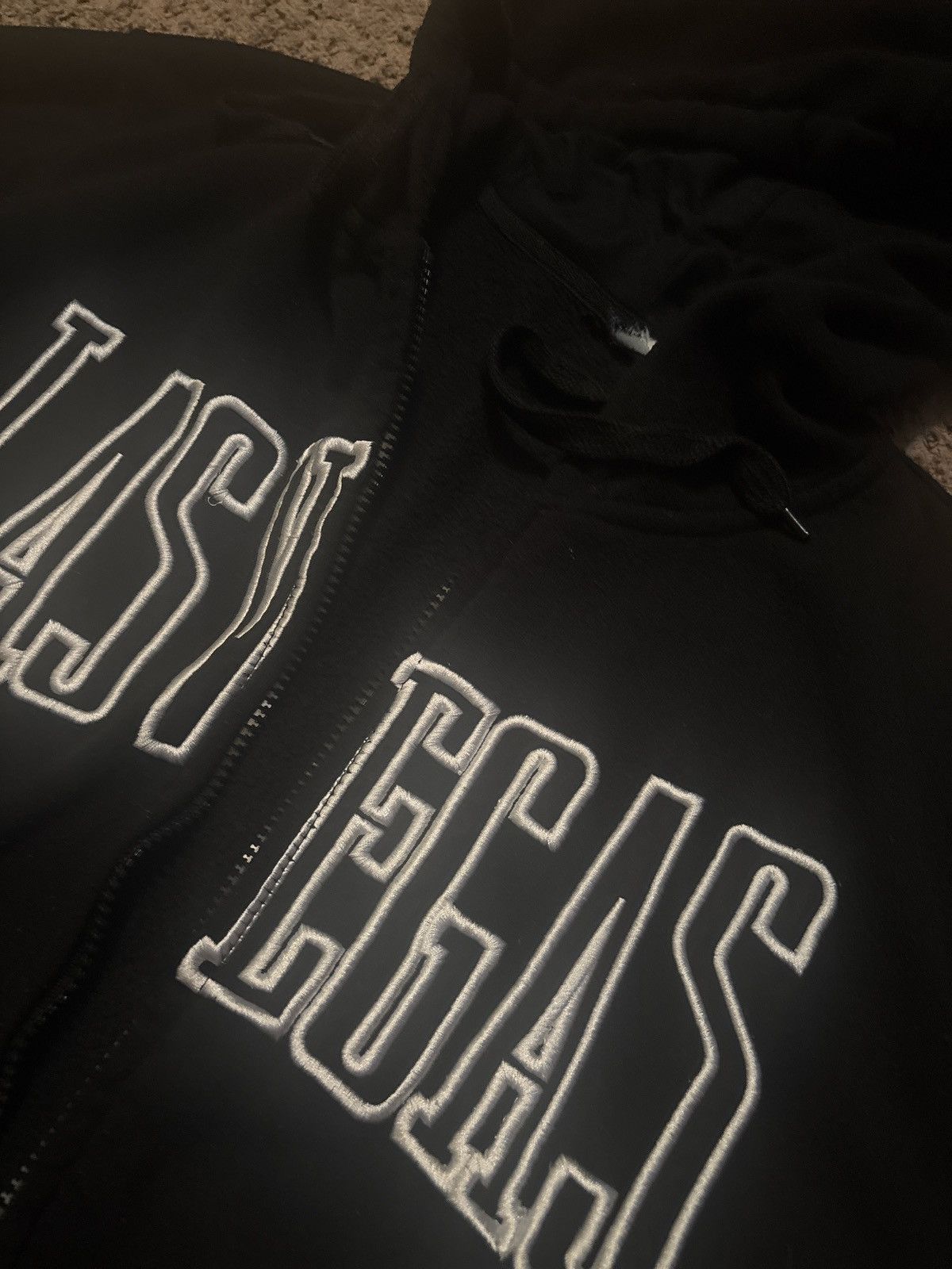 Vintage Vintage "Las Vegas Zip-up Hoodie Size US M / EU 48-50 / 2 - 4 Thumbnail