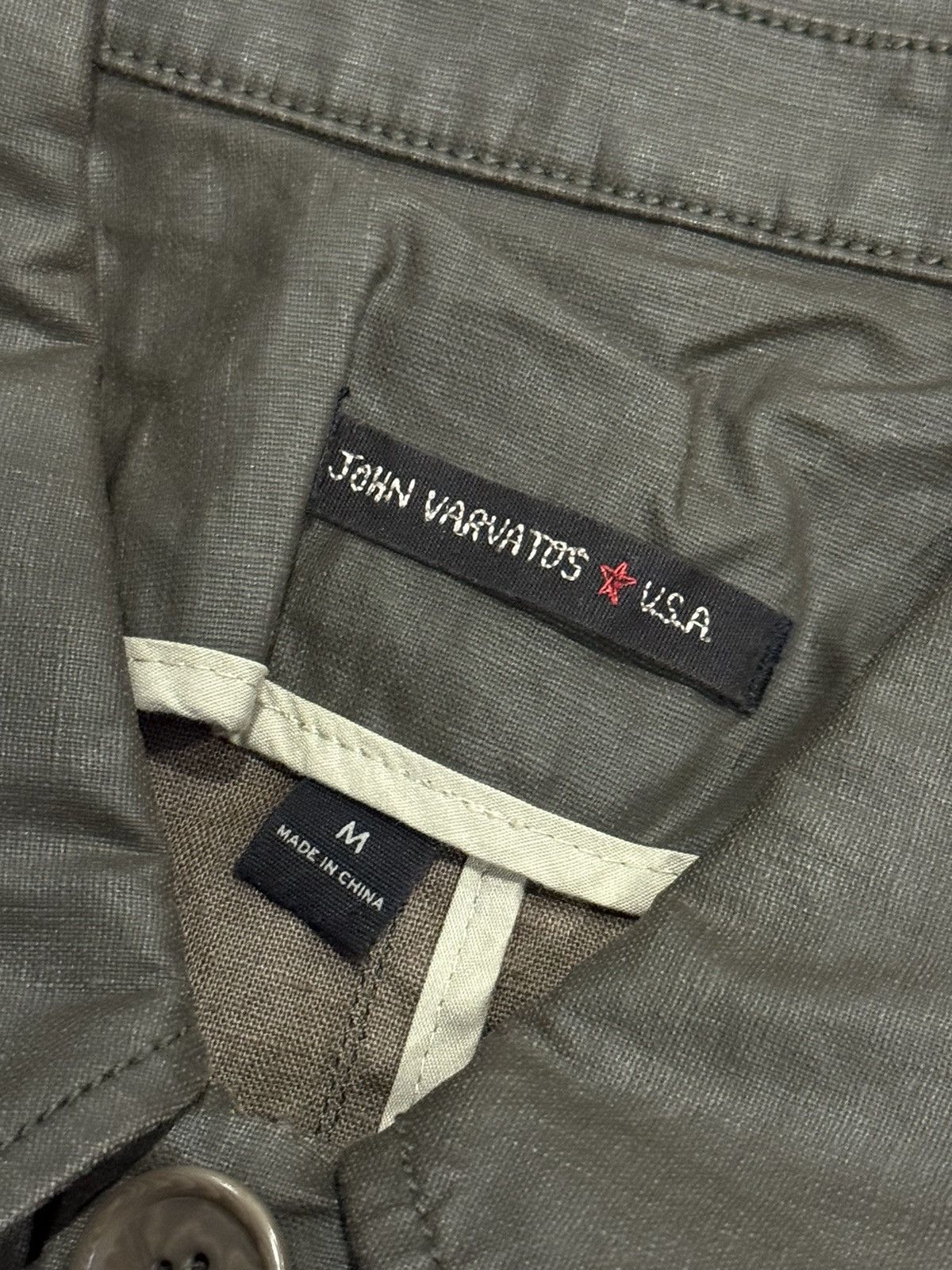 John Varvatos John varvatos | Leather Multi Pocket Jacket | Size US M / EU 48-50 / 2 - 7 Thumbnail