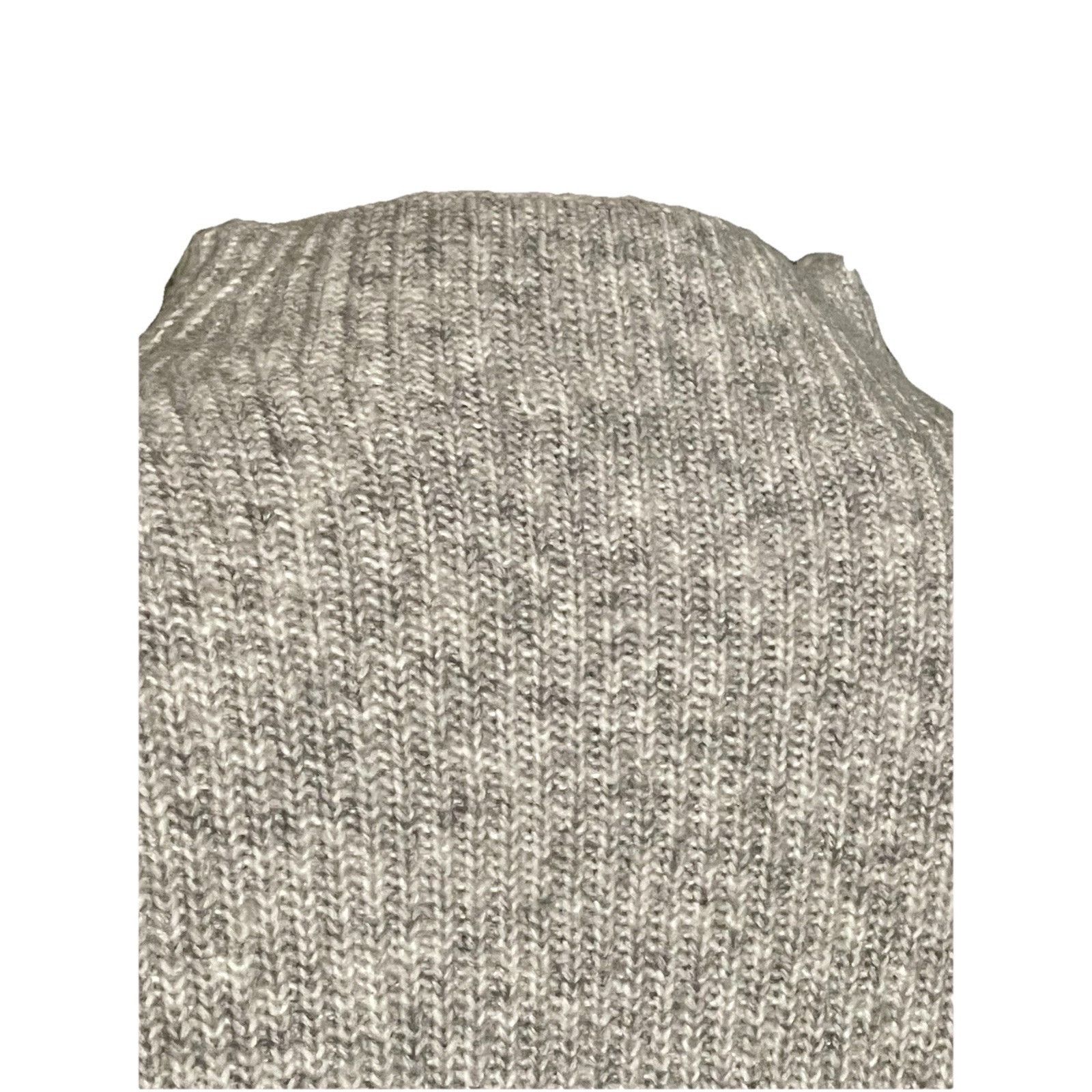 Ann Taylor Ann Taylor Petite Small Heather Gray Mock Turtleneck Sweater Size S / US 4 / IT 40 - 5 Thumbnail