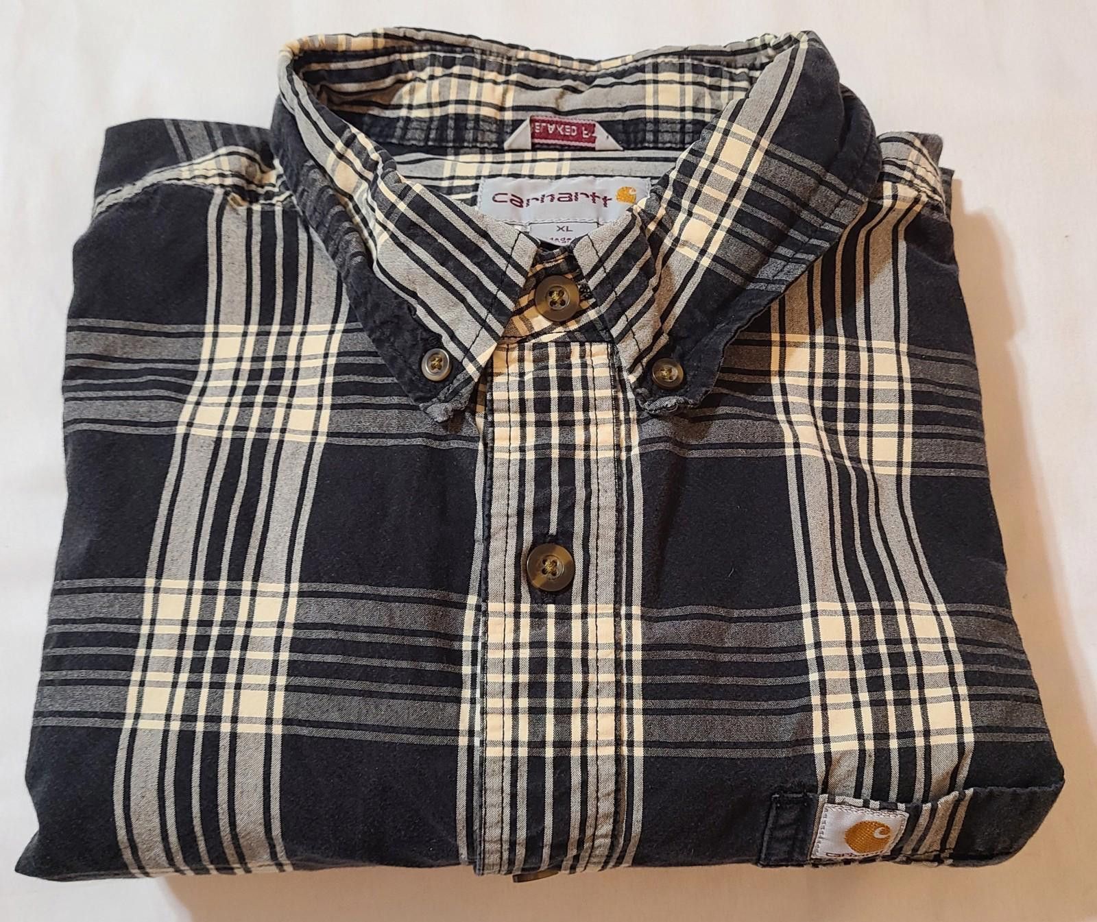 Carhartt Carhartt Short Sleeve Shirt Mens Size XL Plaid Relaxed Size US XL / EU 56 / 4 - 1 Thumbnail