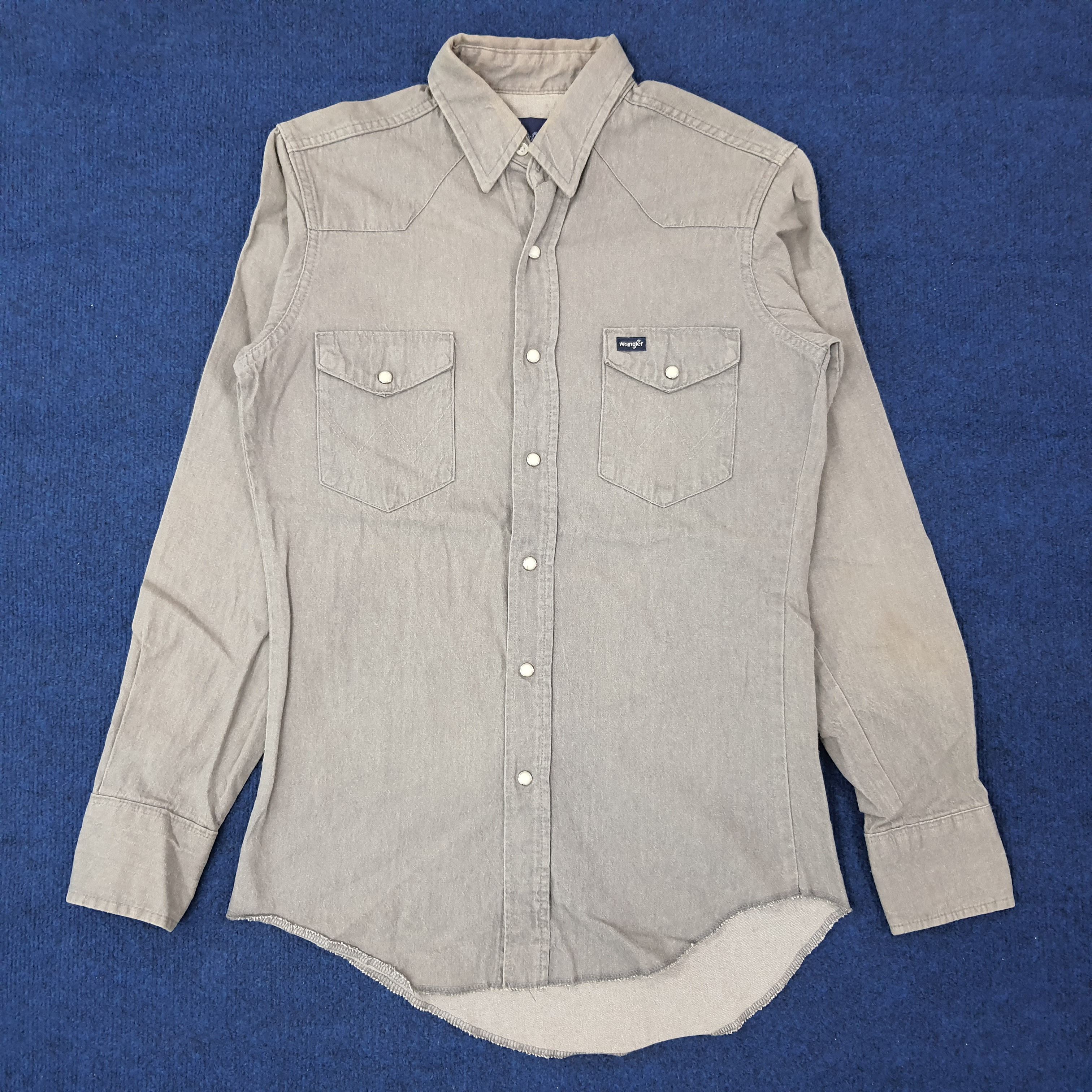 Wrangler Vintage Wrangler American Brand Button Up Shirt C249N67 Size US S / EU 44-46 / 1 - 1 Thumbnail