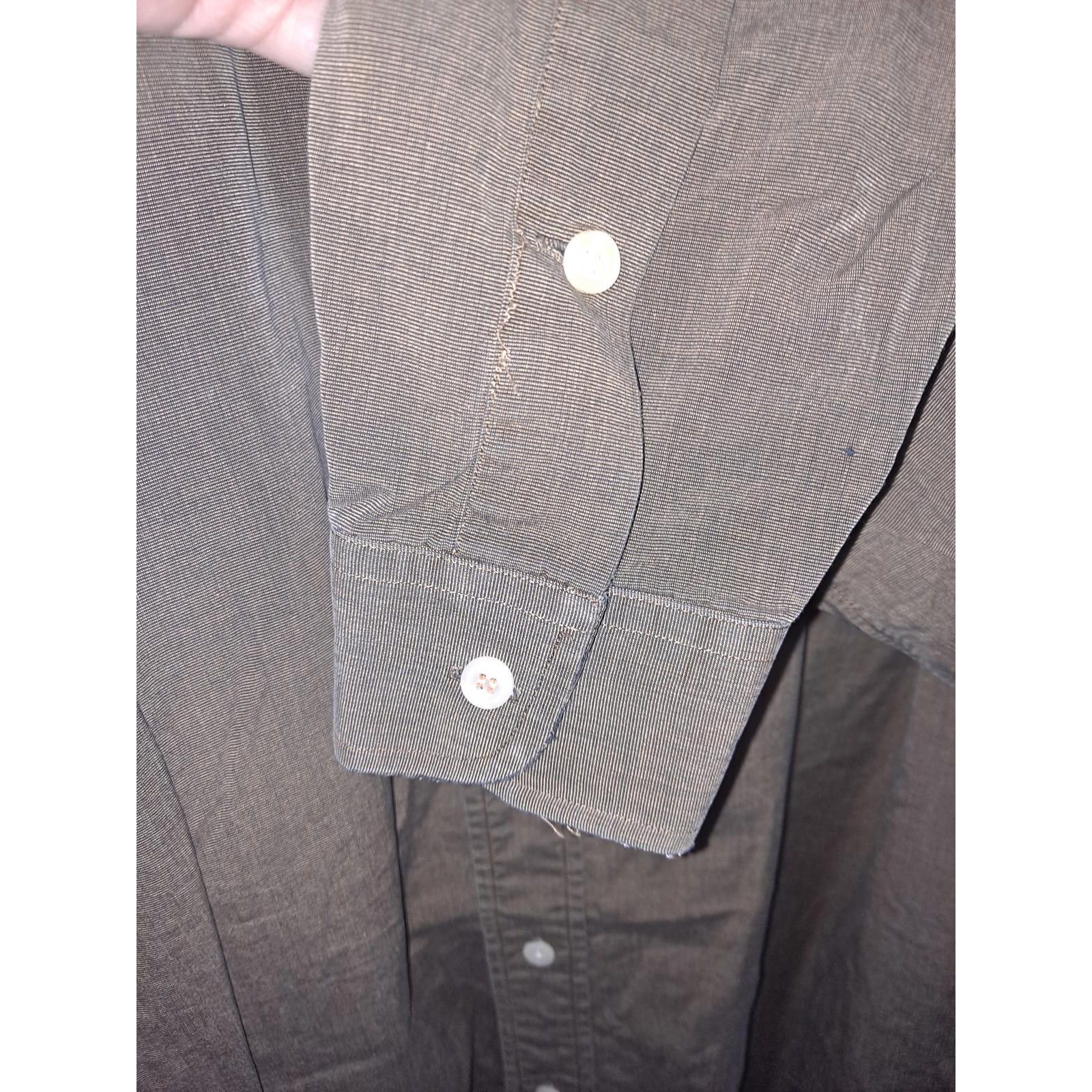 Ralph Lauren Ralph Lauren Filmore Brown Button Up Shirt With Red Logo Siz Size US XL / EU 56 / 4 - 4 Thumbnail