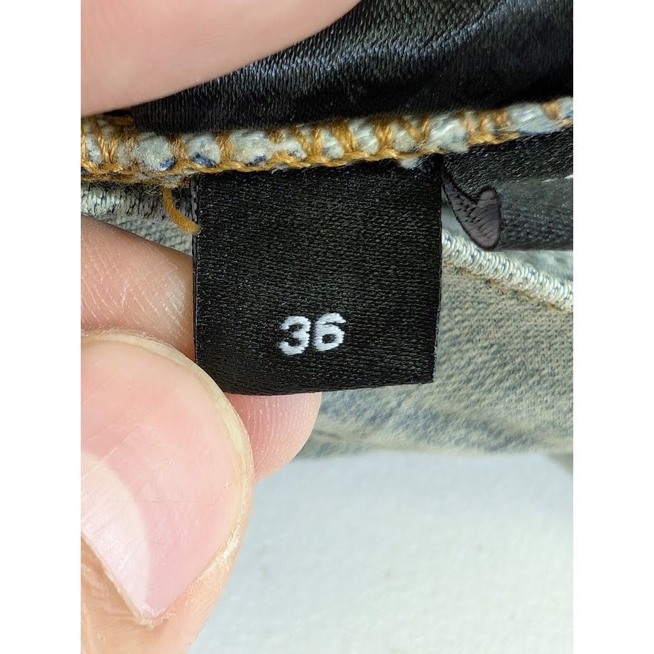 Amiri o1rshd1 MX1 Plaid Jeans in Clay Indigo Size US 36 / EU 52 - 19 Thumbnail