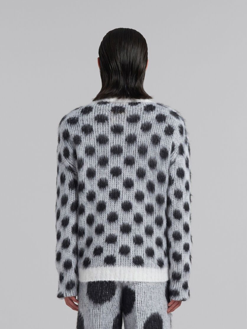 Marni o1w1db10824 Mohair Polka Dots Sweater in Multicolor Size US M / EU 48-50 / 2 - 3 Thumbnail